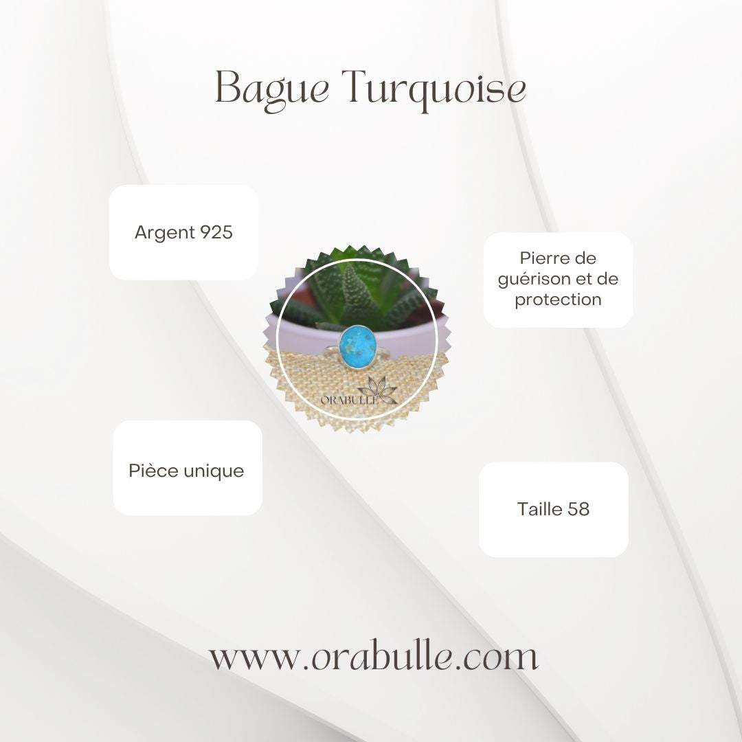 Bague Turquoise