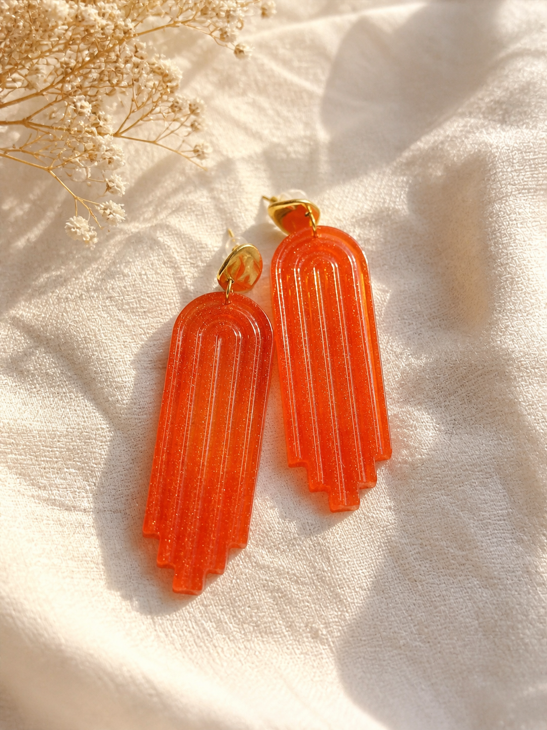 Boucles d’oreilles Cascade Solaire boucles d'oreilles