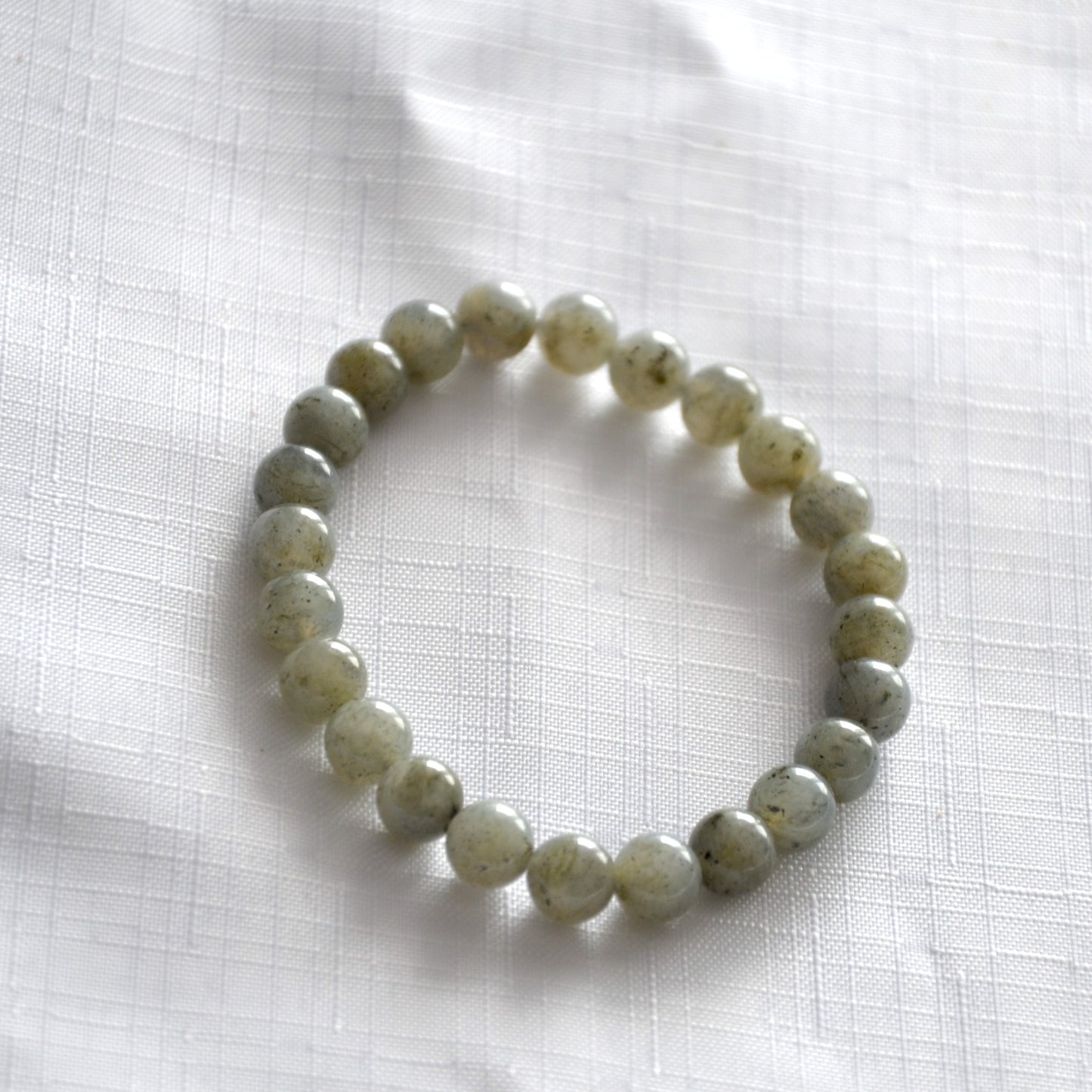 Bracelet en Labradorite avec Pierres de 8 mm - Équilibre et Protection