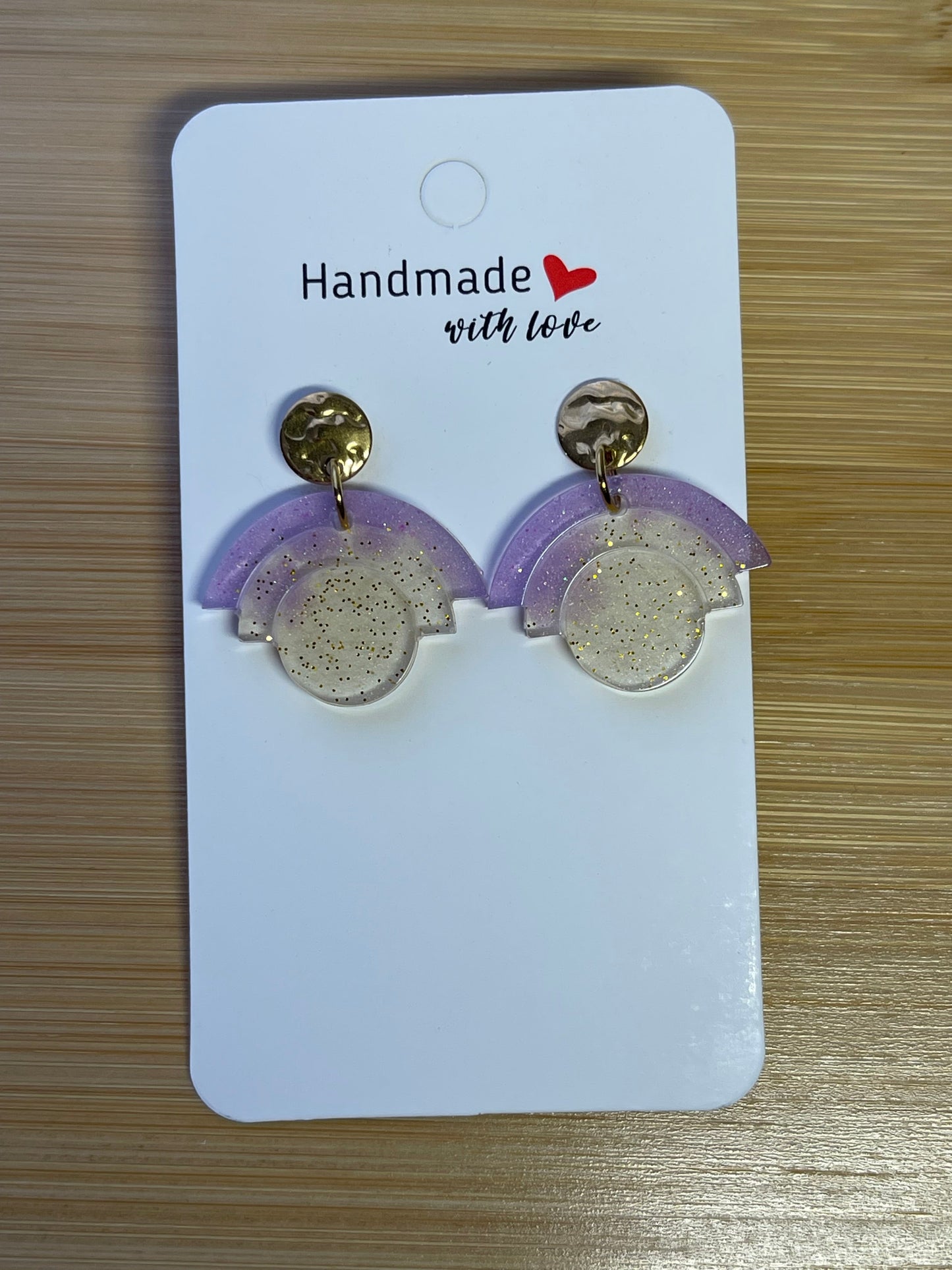 Boucles d’Oreilles “Crépuscule Lunaire” boucles d'oreilles