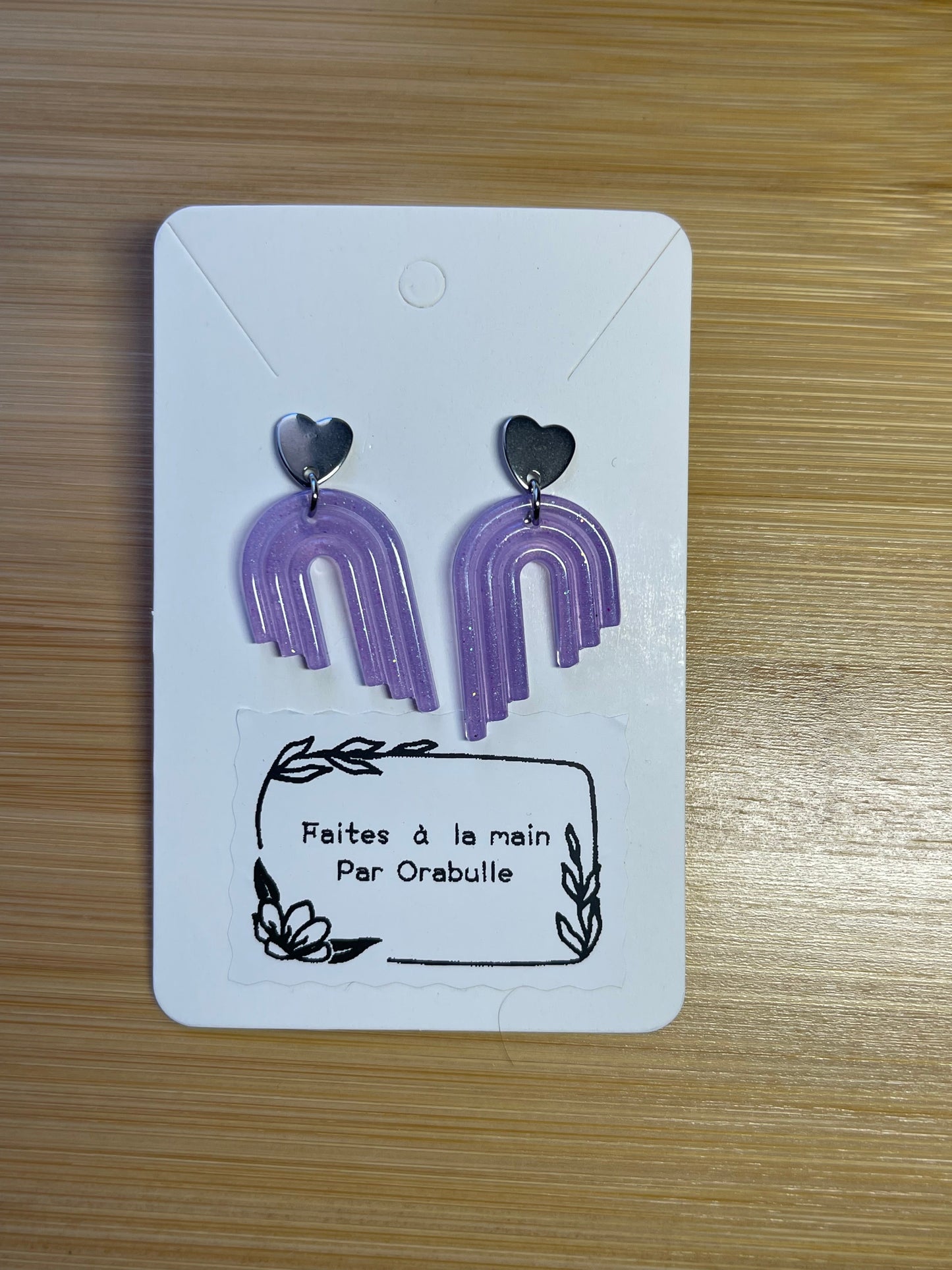 Boucles d’Oreilles “Lilac Love” boucles d'oreilles