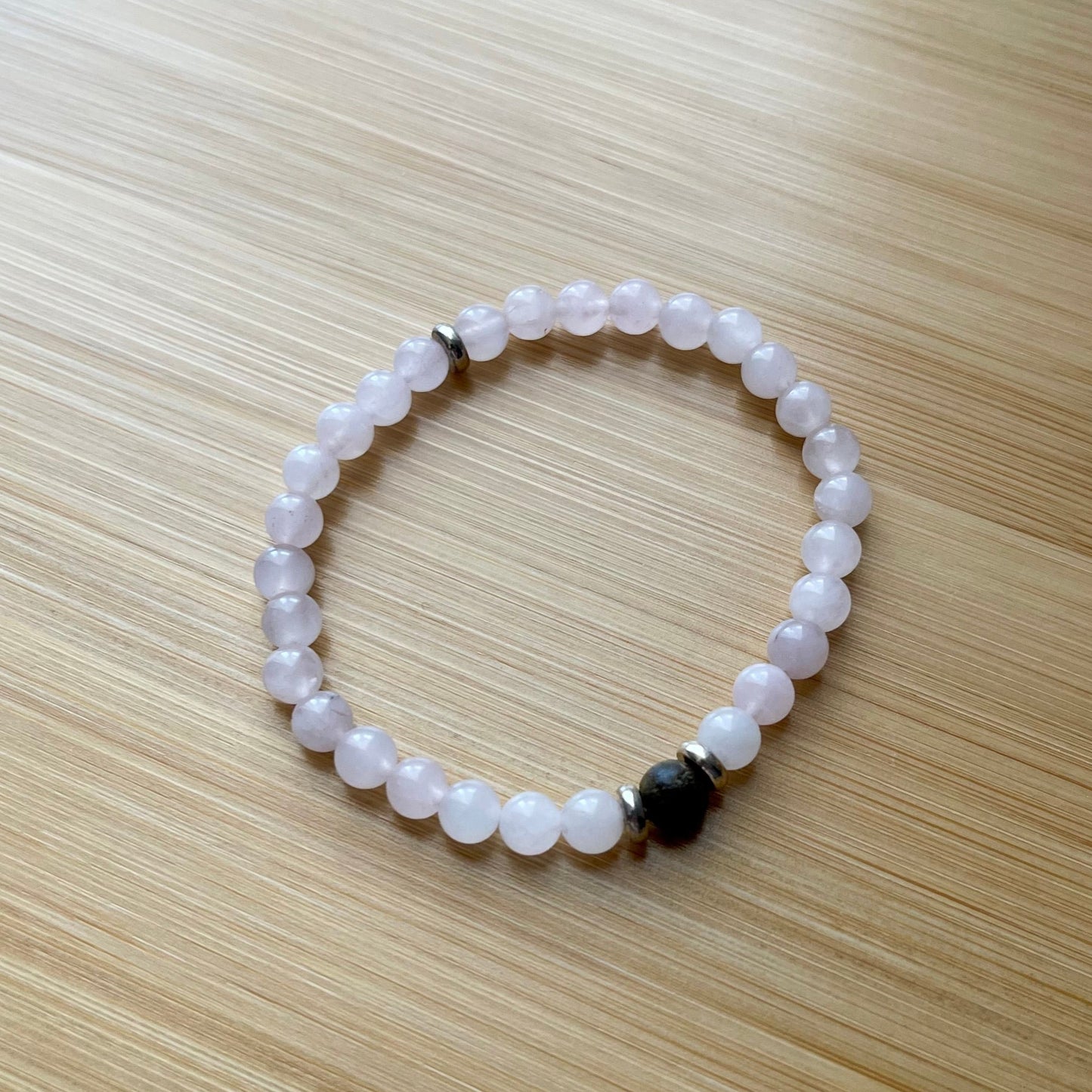 Quartz rose 6mm