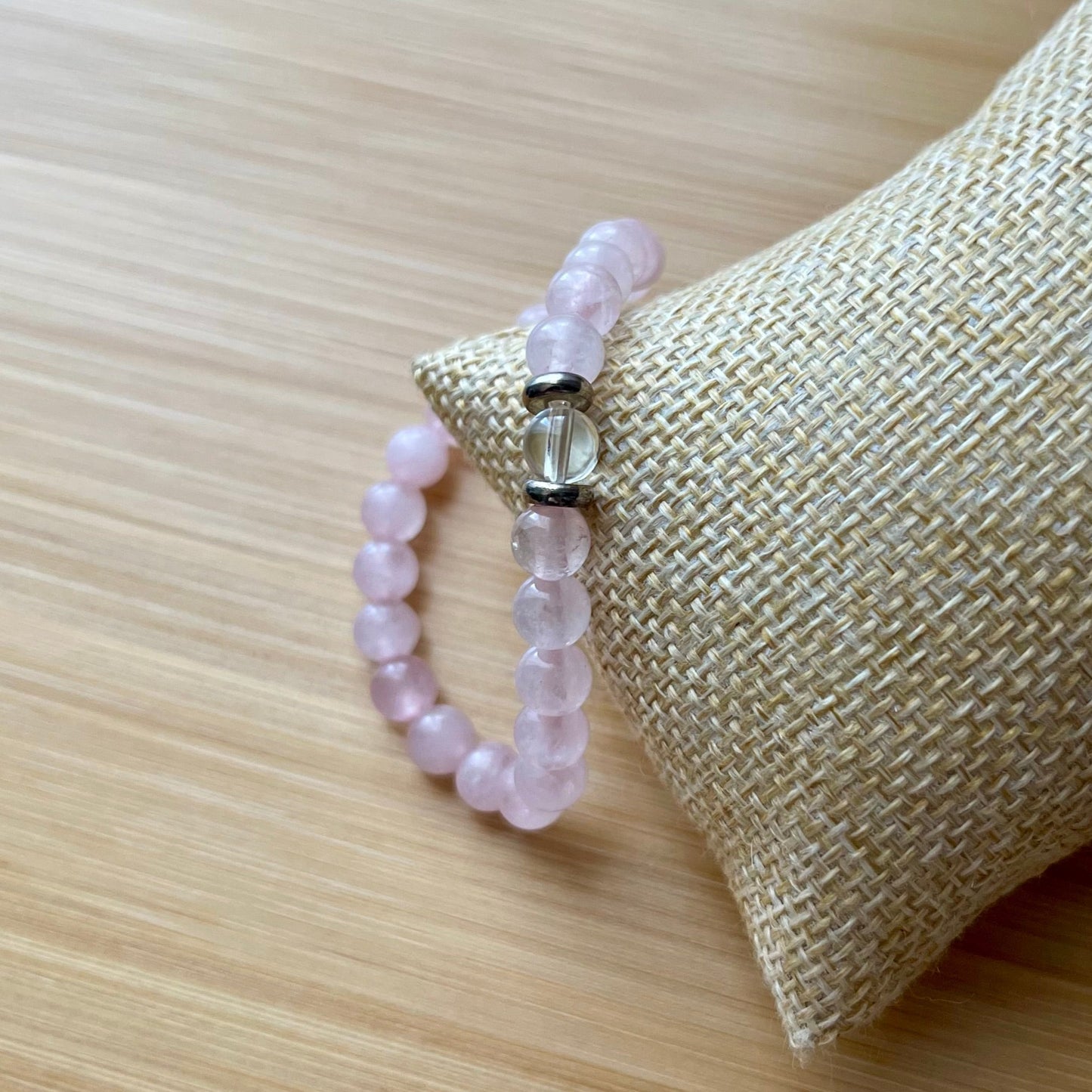 Quartz rose 6mm