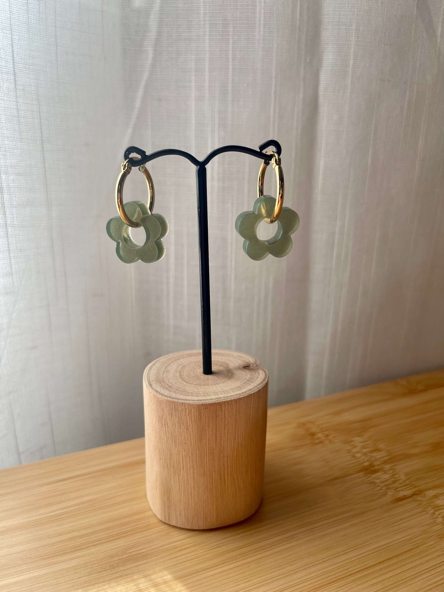 Boucles d’oreilles modulables “Fleurs Solaires” boucles d'oreilles