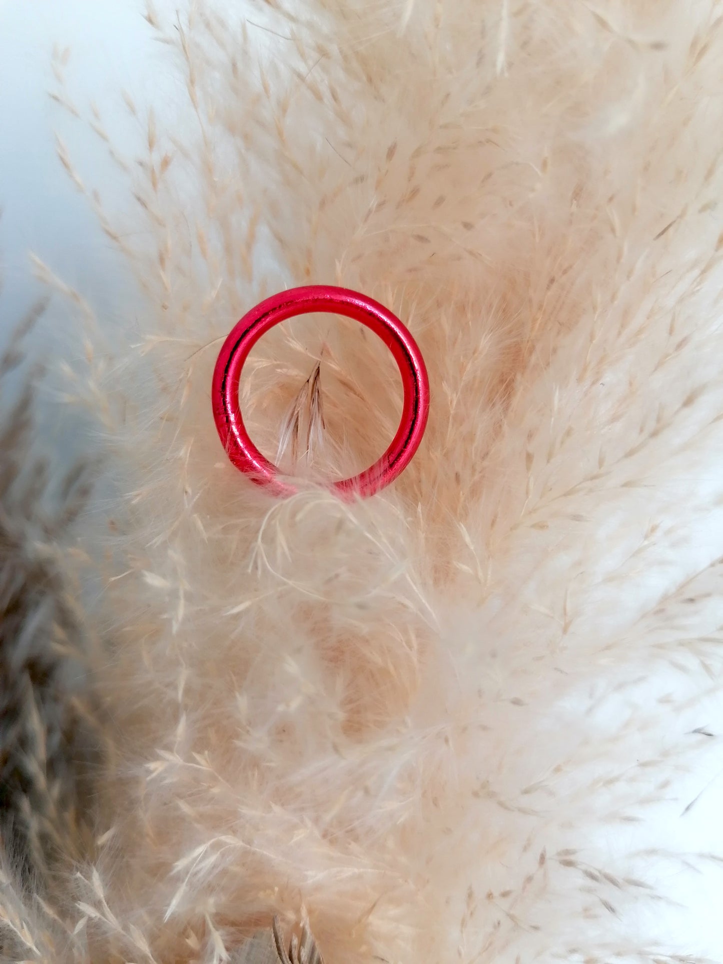 Bague bouddhiste Rouge passion