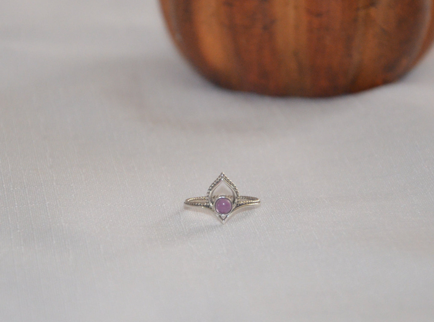 Bague couronne Améthyste
