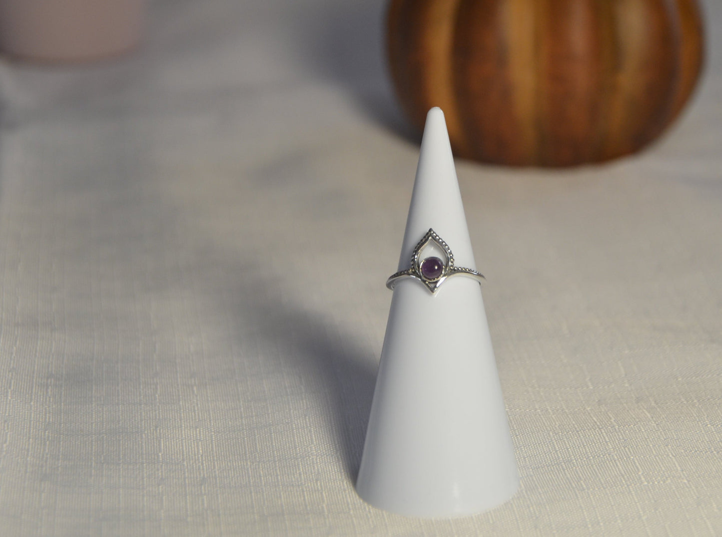 Bague couronne Améthyste