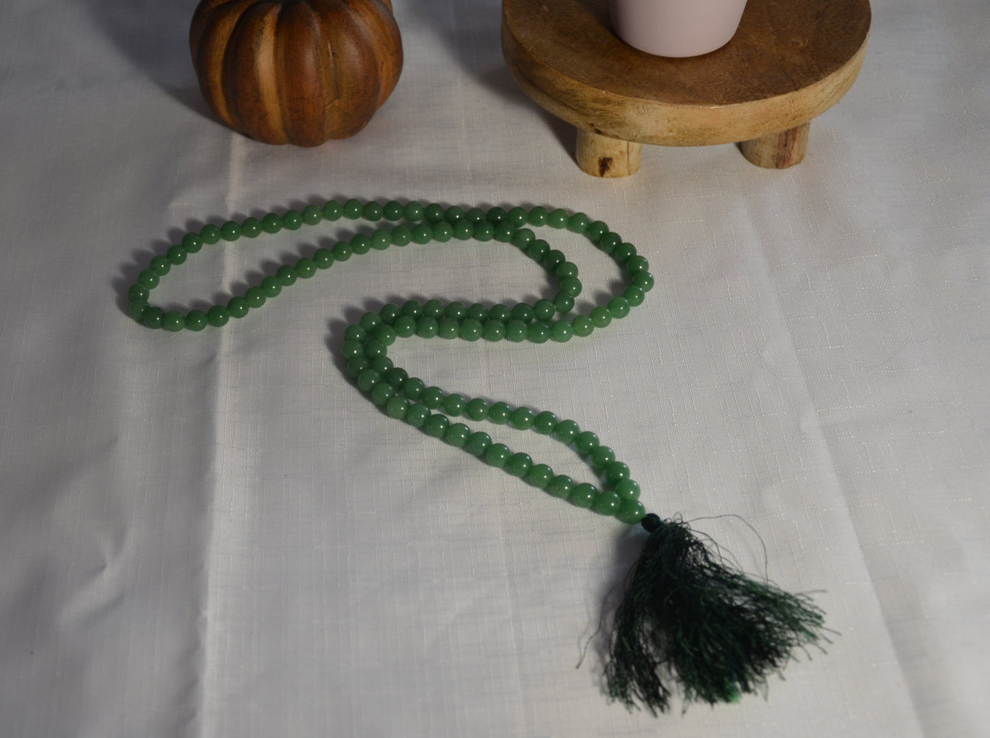 Mala Aventurine verte