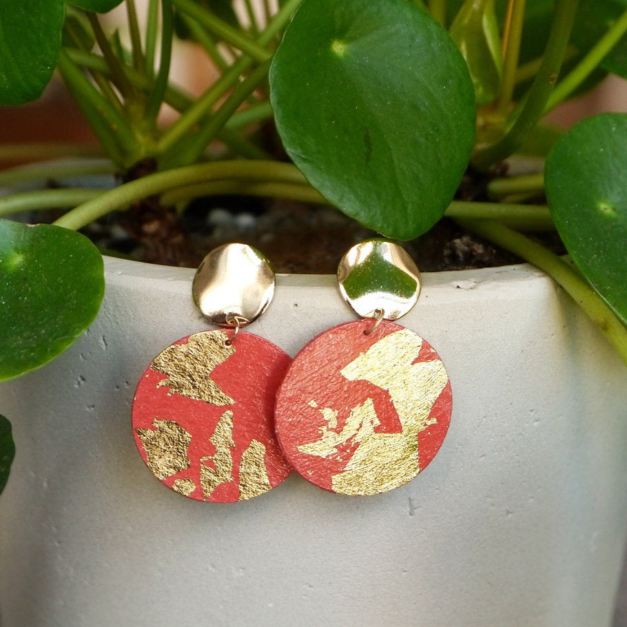 Boucles d'oreilles Enkei par La petite fabrique d'Estelle