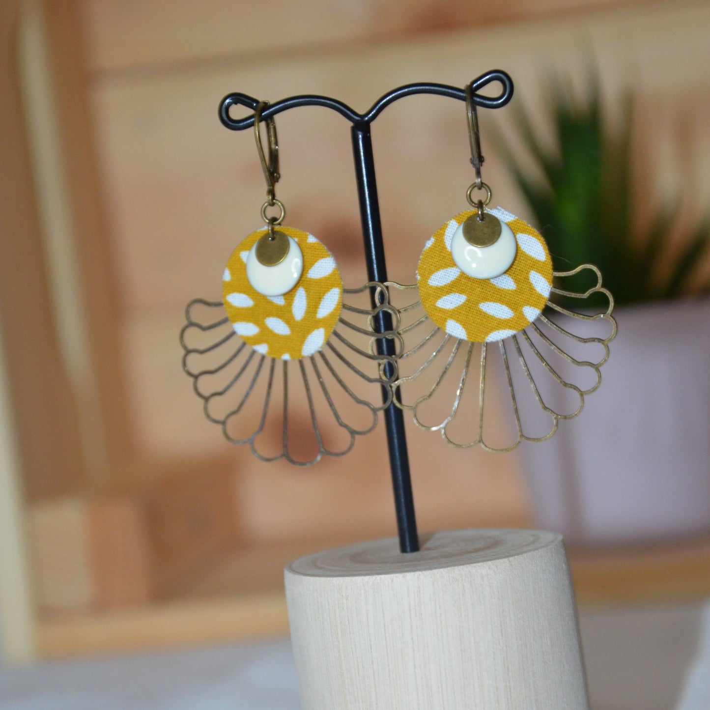 Boucles d'oreilles Marguerite