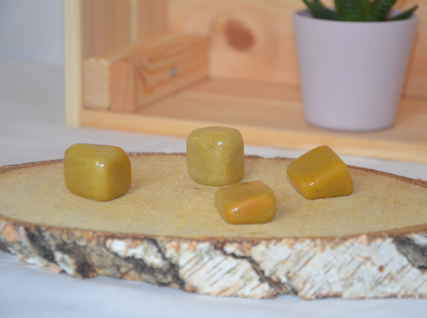 Pierre roulée Calcite Orange