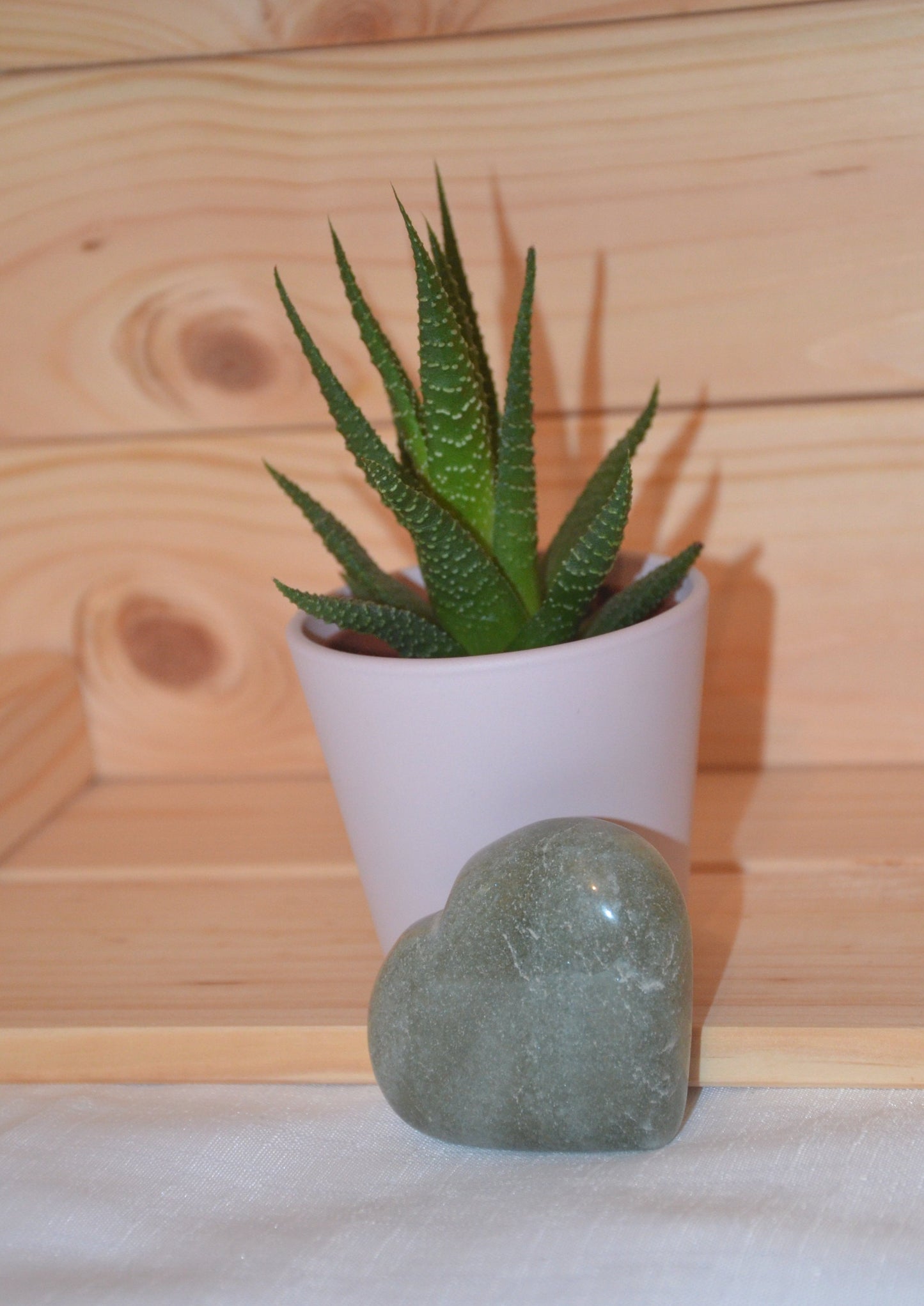 Coeur Aventurine verte