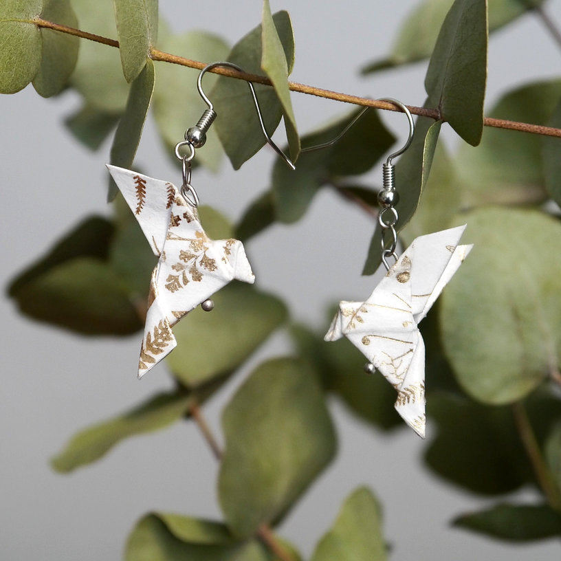 Boucles d'oreilles Couple de colombes par La petite fabrique d'Estelle
