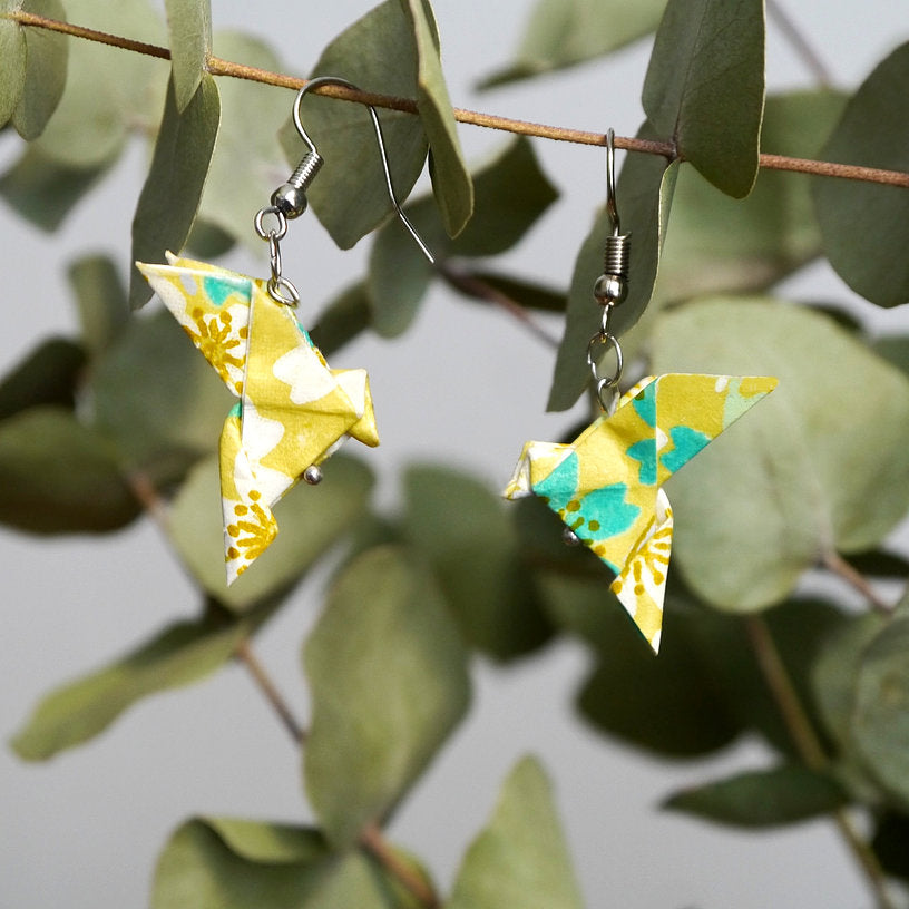 Boucles d'oreilles Couple de colombes par La petite fabrique d'Estelle