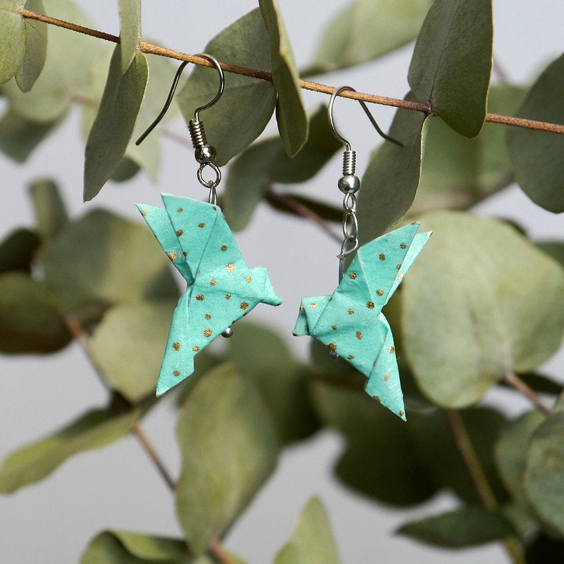 Boucles d'oreilles Couple de colombes par La petite fabrique d'Estelle