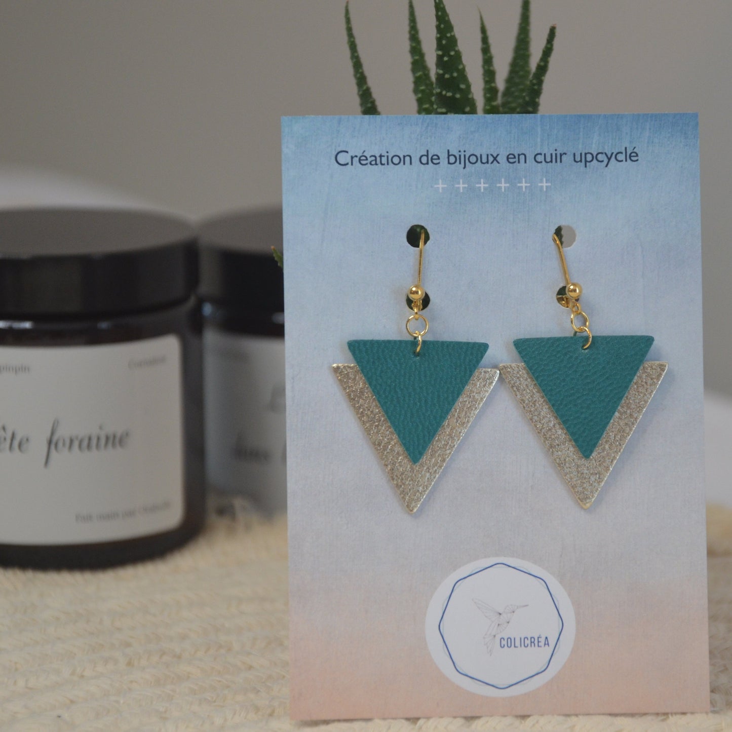 Boucles d'oreilles Kama par Colicrea
