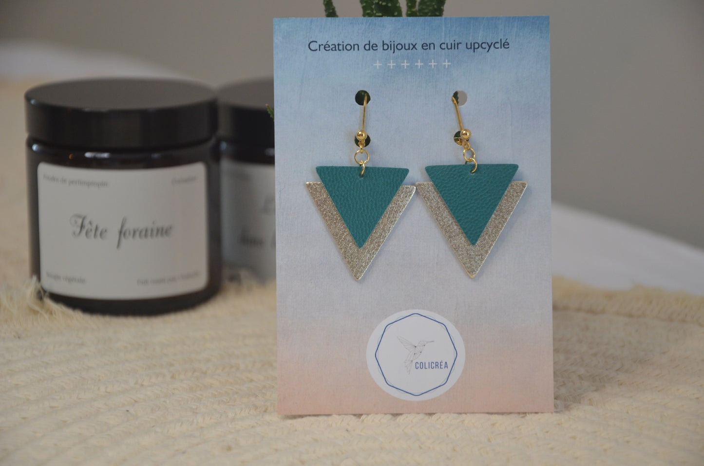 Boucles d'oreilles Kama par Colicrea