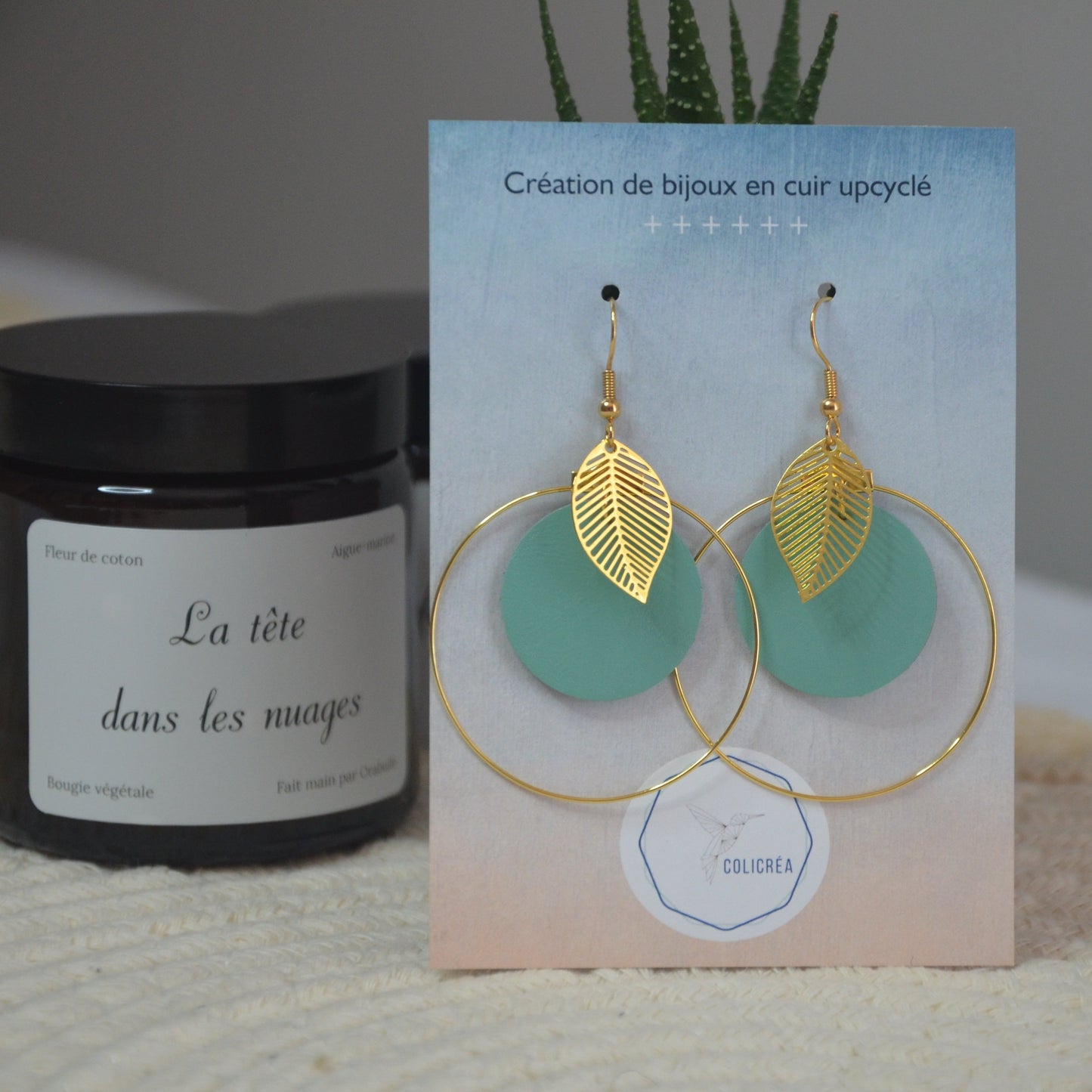 Boucles d'oreilles Pomona par Colicréa