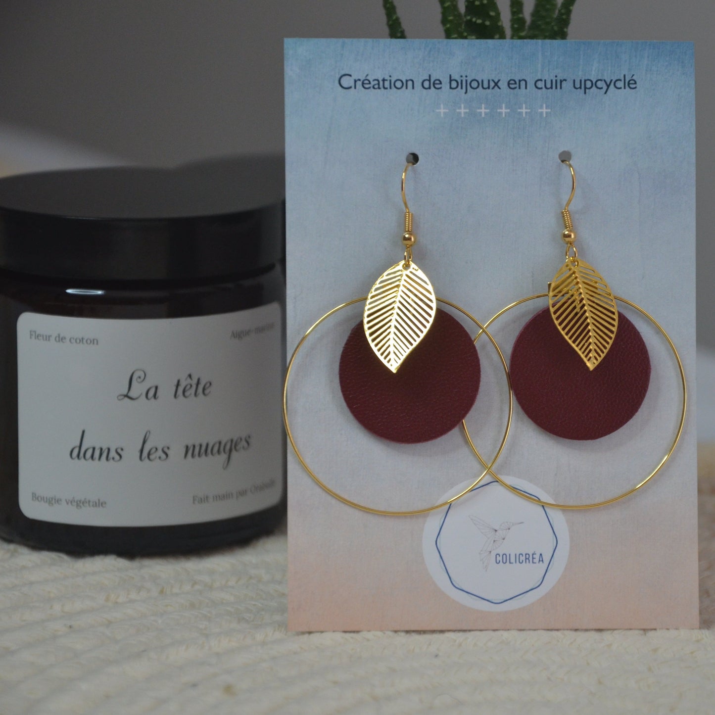 Boucles d'oreilles Pomona par Colicréa