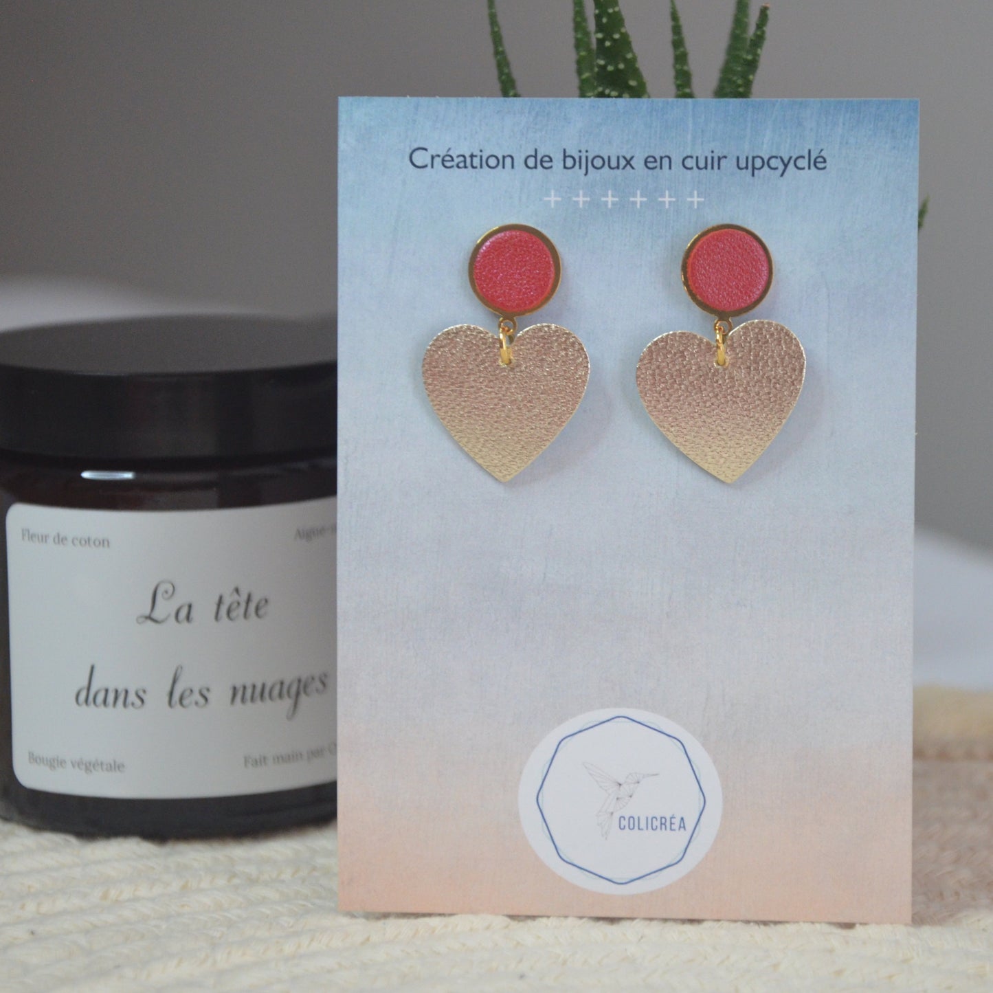 Boucles d'oreilles Amor par Colicréa