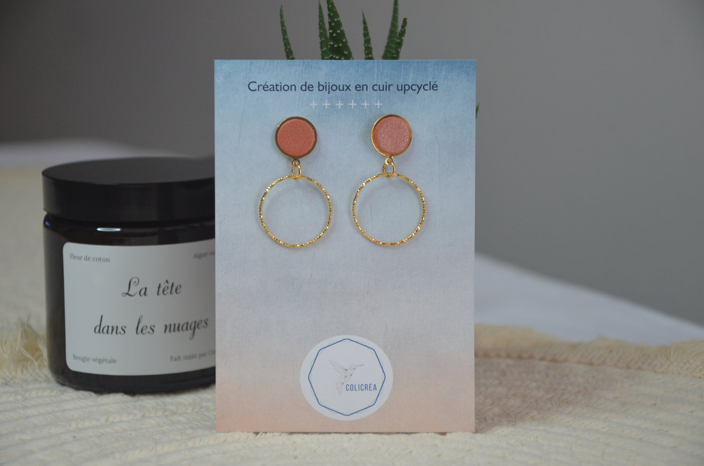 Boucles d'oreilles Cleo par Colicréa