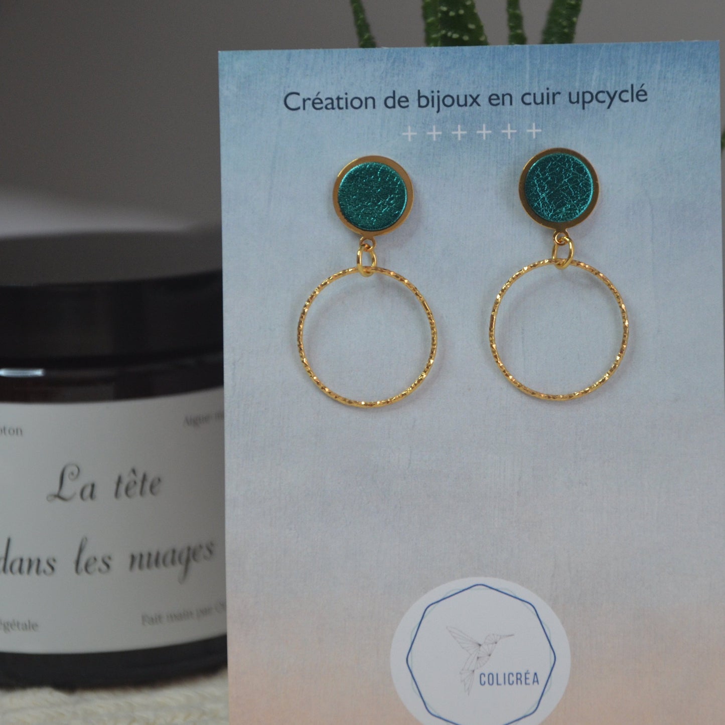 Boucles d'oreilles Cleo par Colicréa