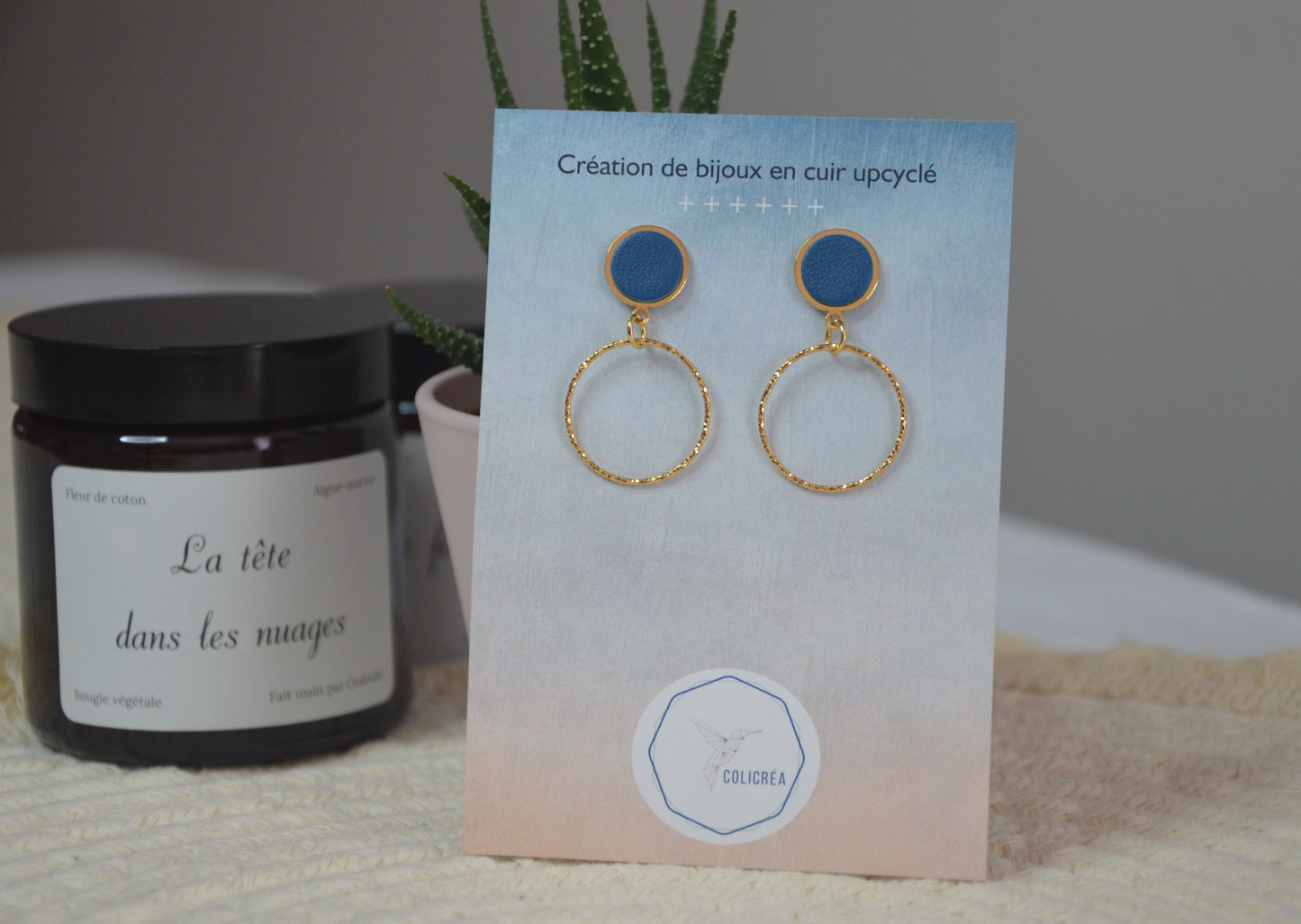 Boucles d'oreilles Cleo par Colicréa