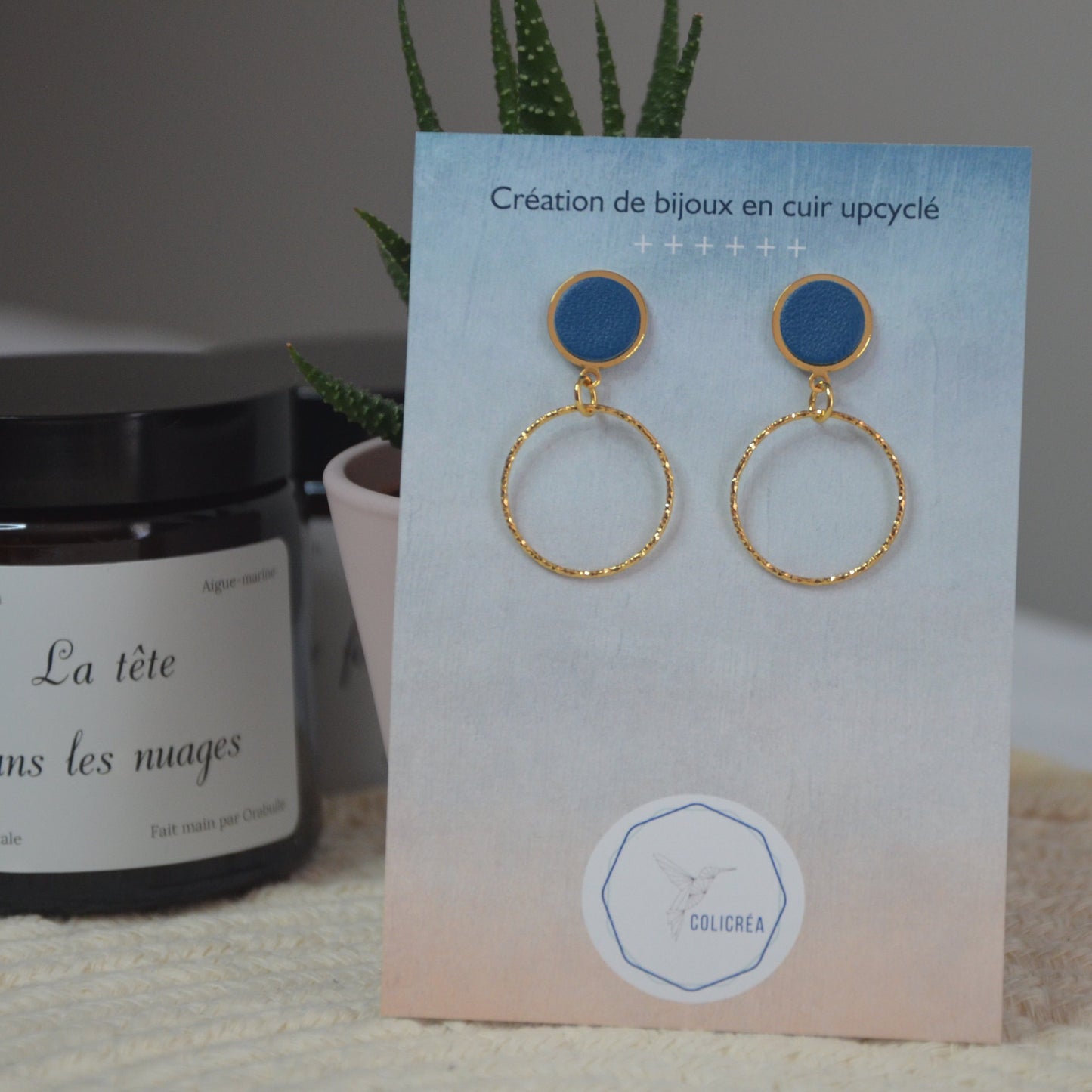 Boucles d'oreilles Cleo par Colicréa