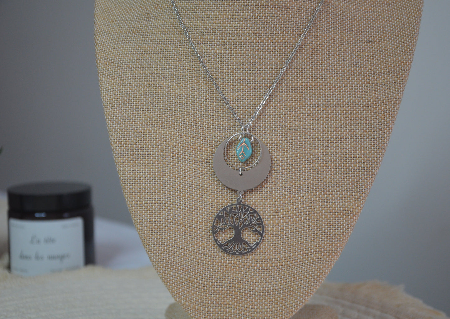 Collier pendentif arbre de vie