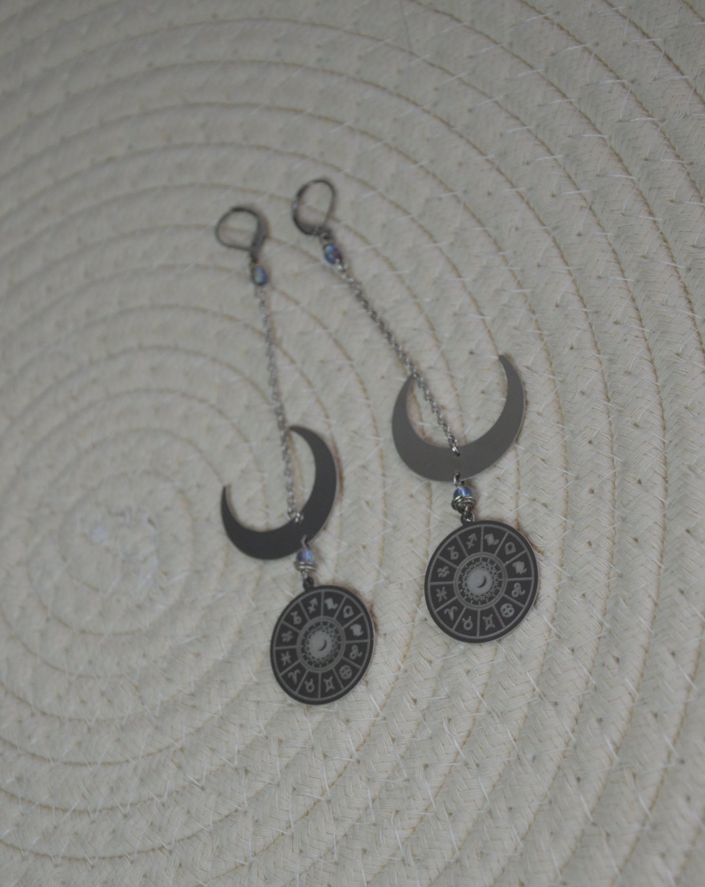 Boucles d'oreilles Astrologie par Noémie Zomby