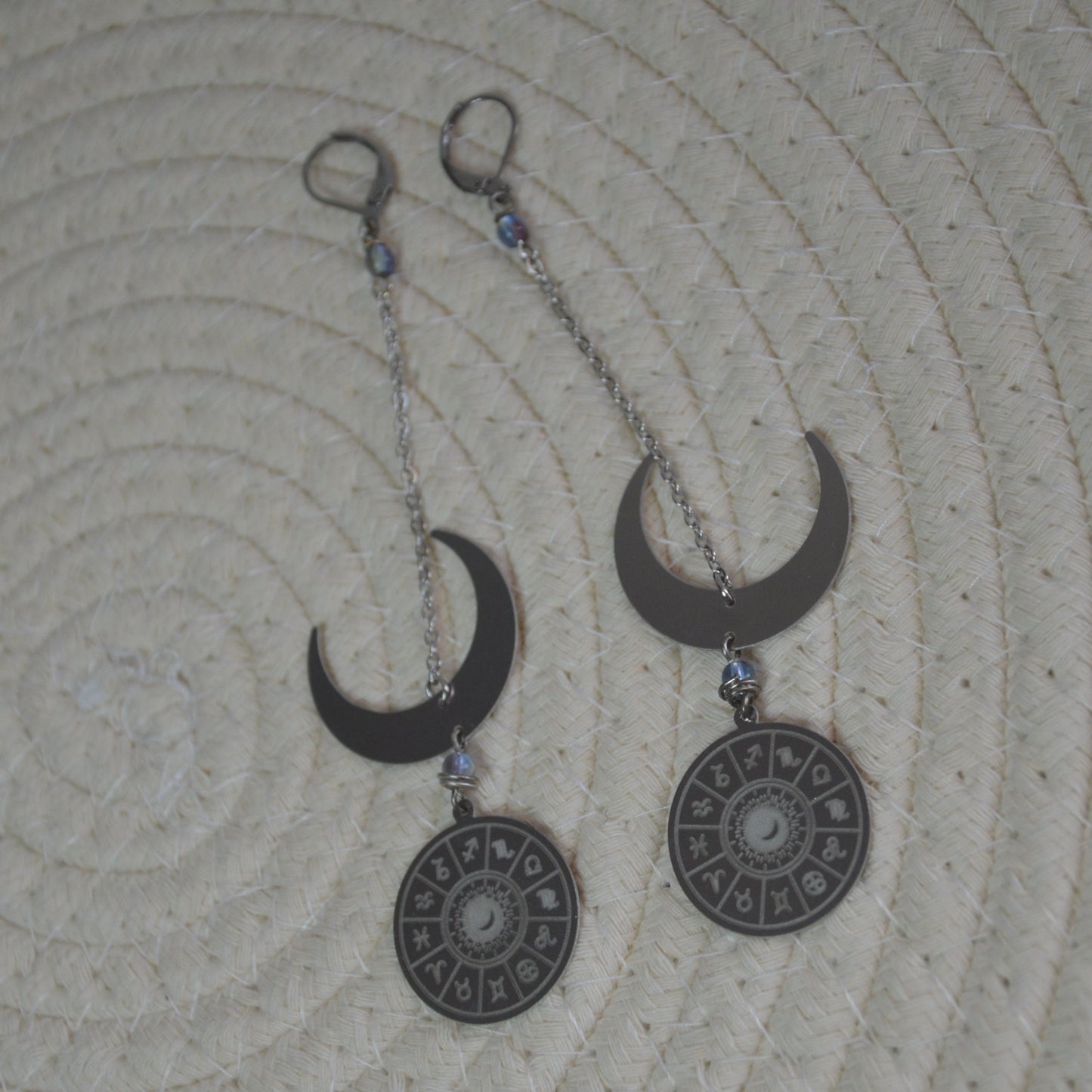 Boucles d'oreilles Astrologie par Noémie Zomby