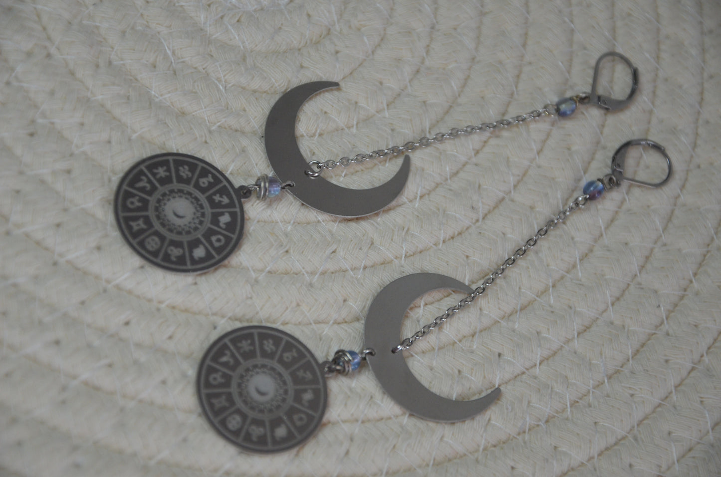Boucles d'oreilles Astrologie par Noémie Zomby
