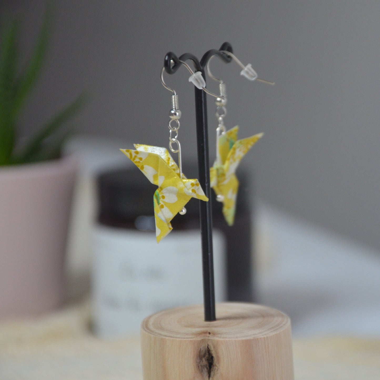Boucles d'oreilles Couple de colombes par La petite fabrique d'Estelle