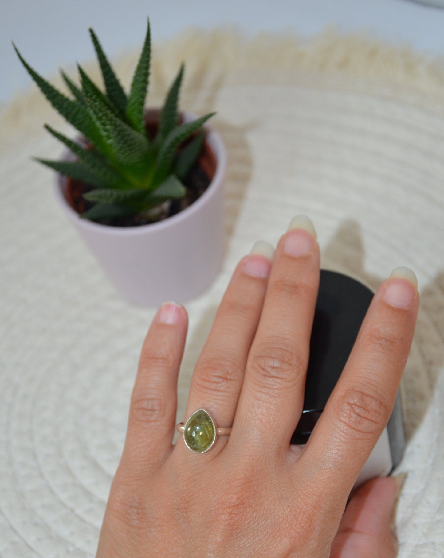 Bague Tourmaline verte