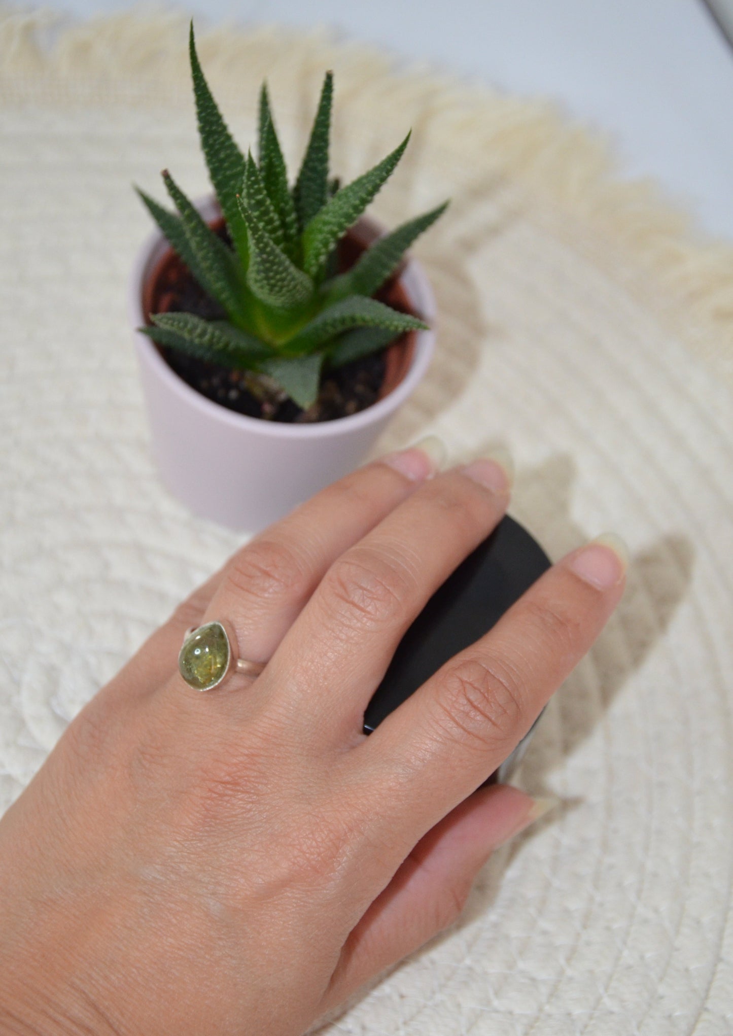 Bague Tourmaline verte