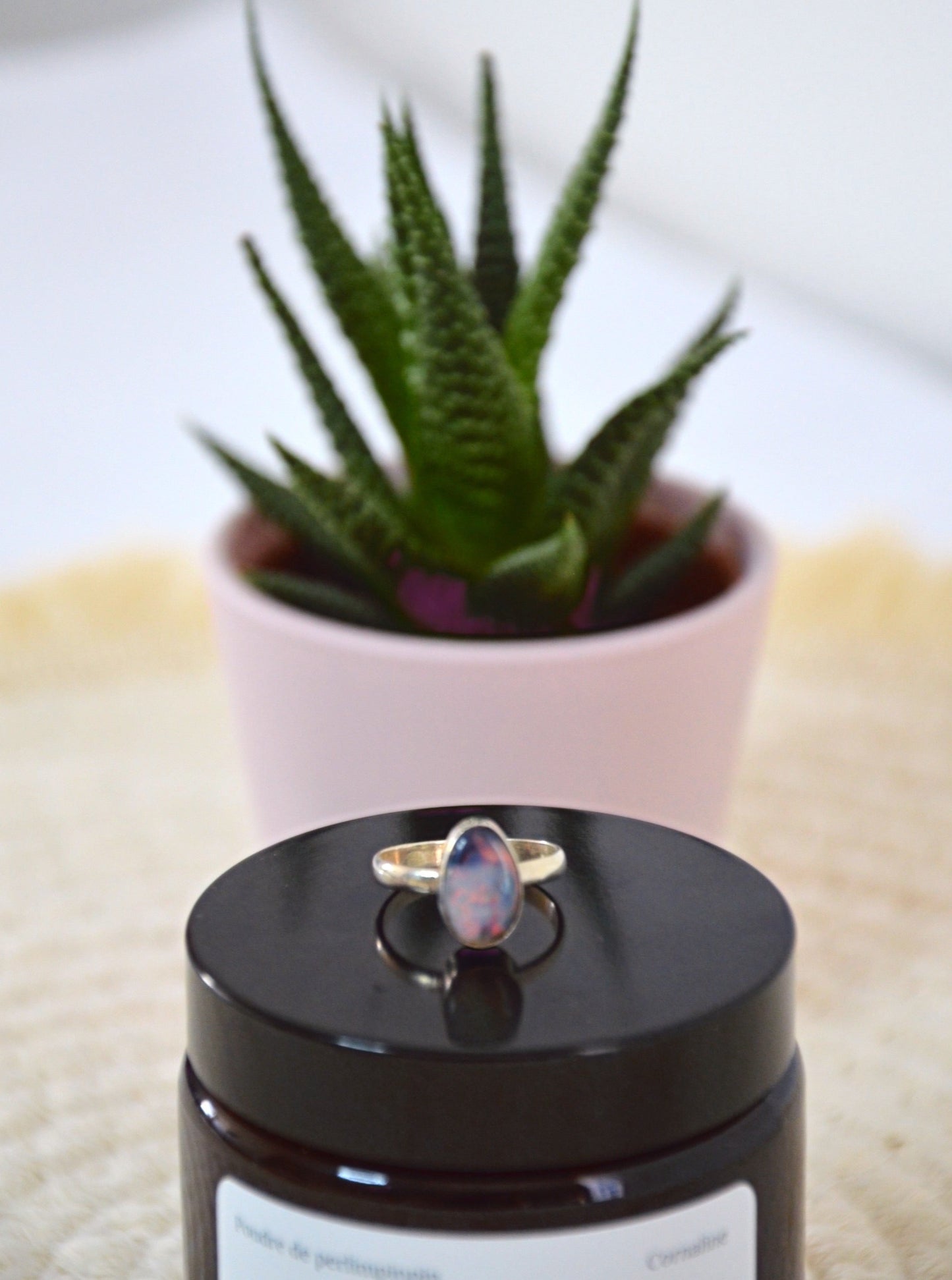 Bague Opale