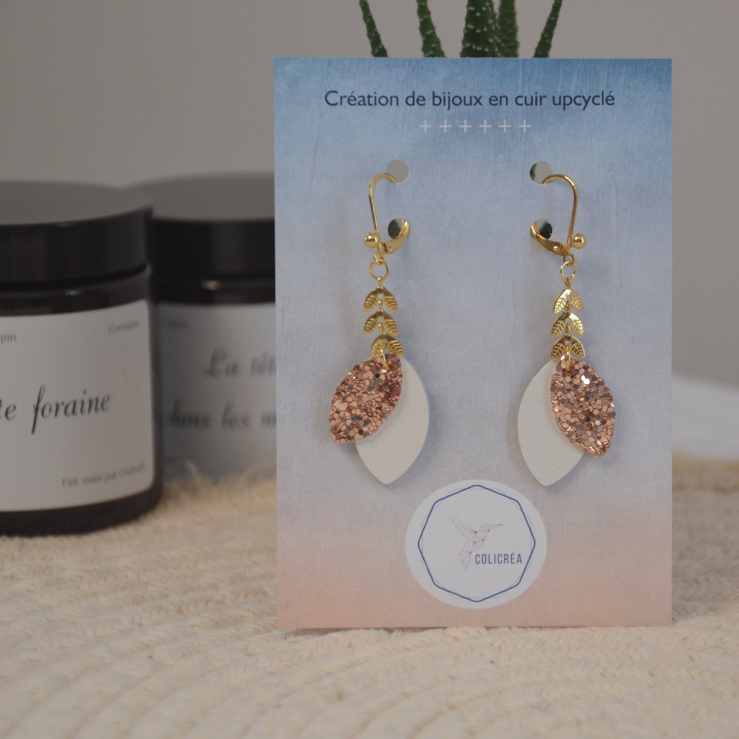 Boucles d'oreilles Gloriana par Colicréa