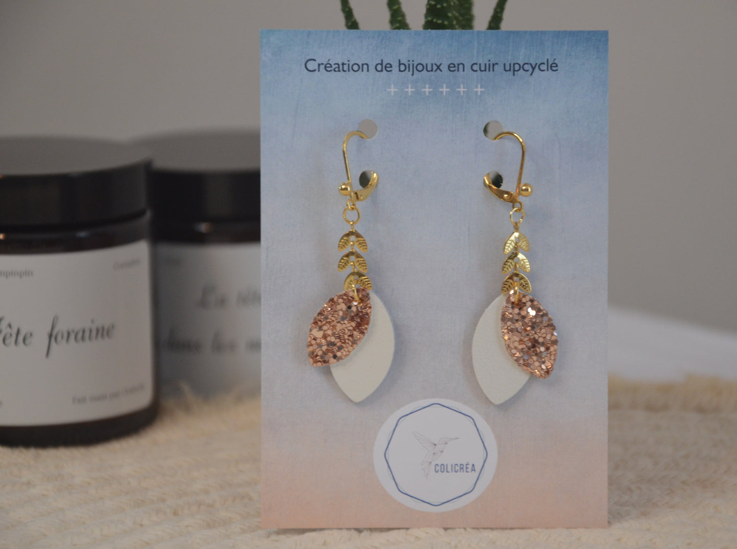 Boucles d'oreilles Gloriana par Colicréa