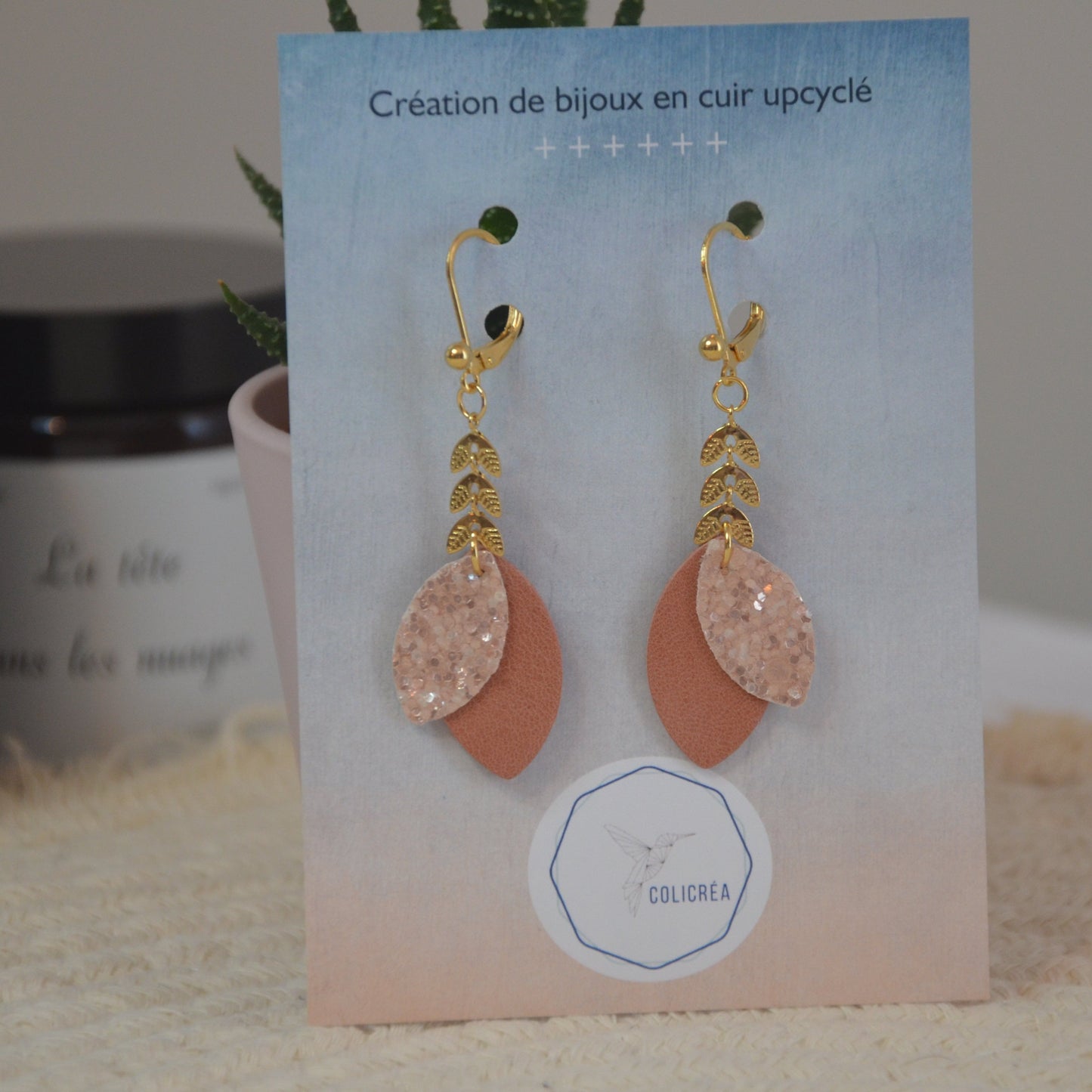 Boucles d'oreilles Gloriana par Colicréa