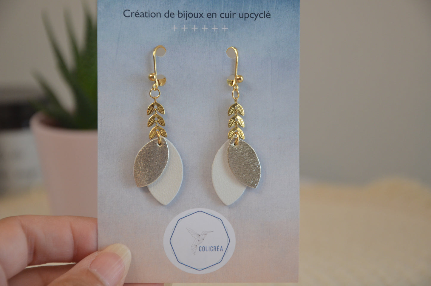 Boucles d'oreilles Gloriana par Colicréa