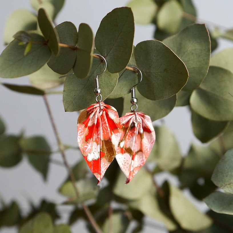 Boucles d'oreilles Feuilles par La petite fabrique d'Estelle