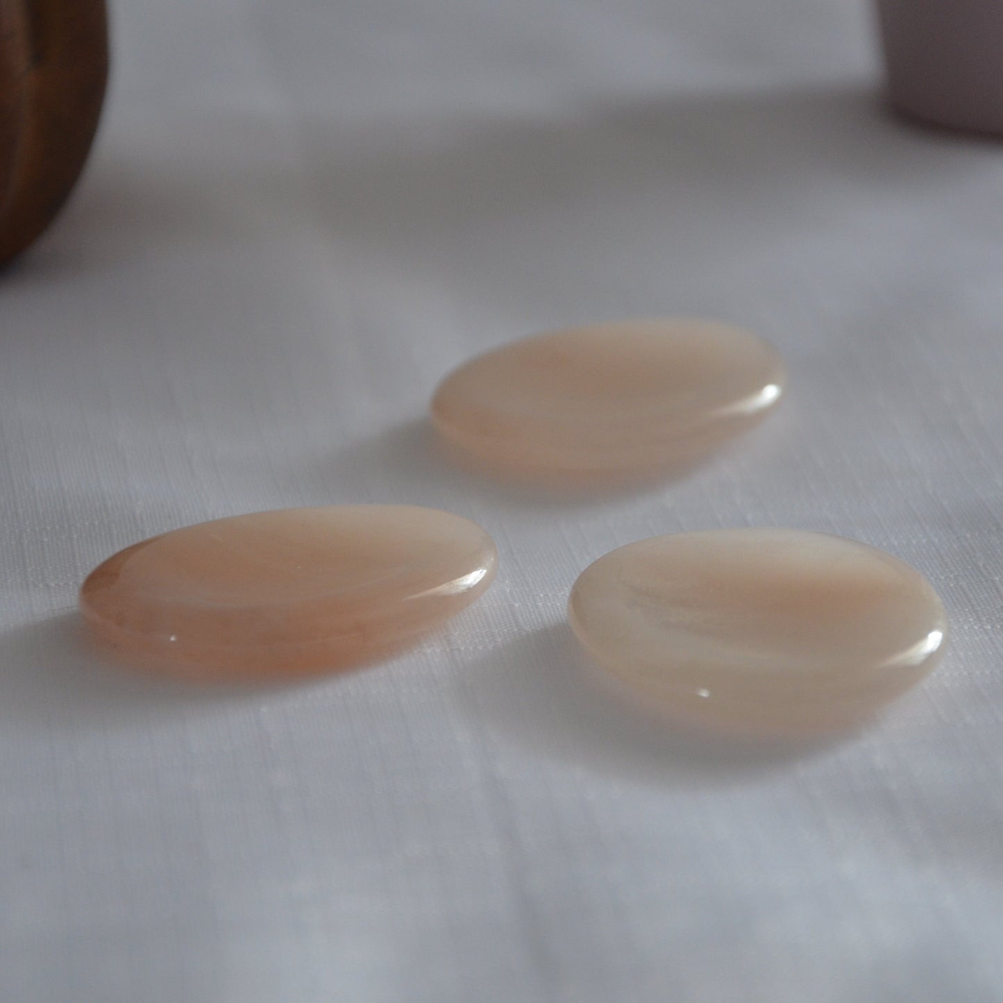Galet anti-stress aventurine rose