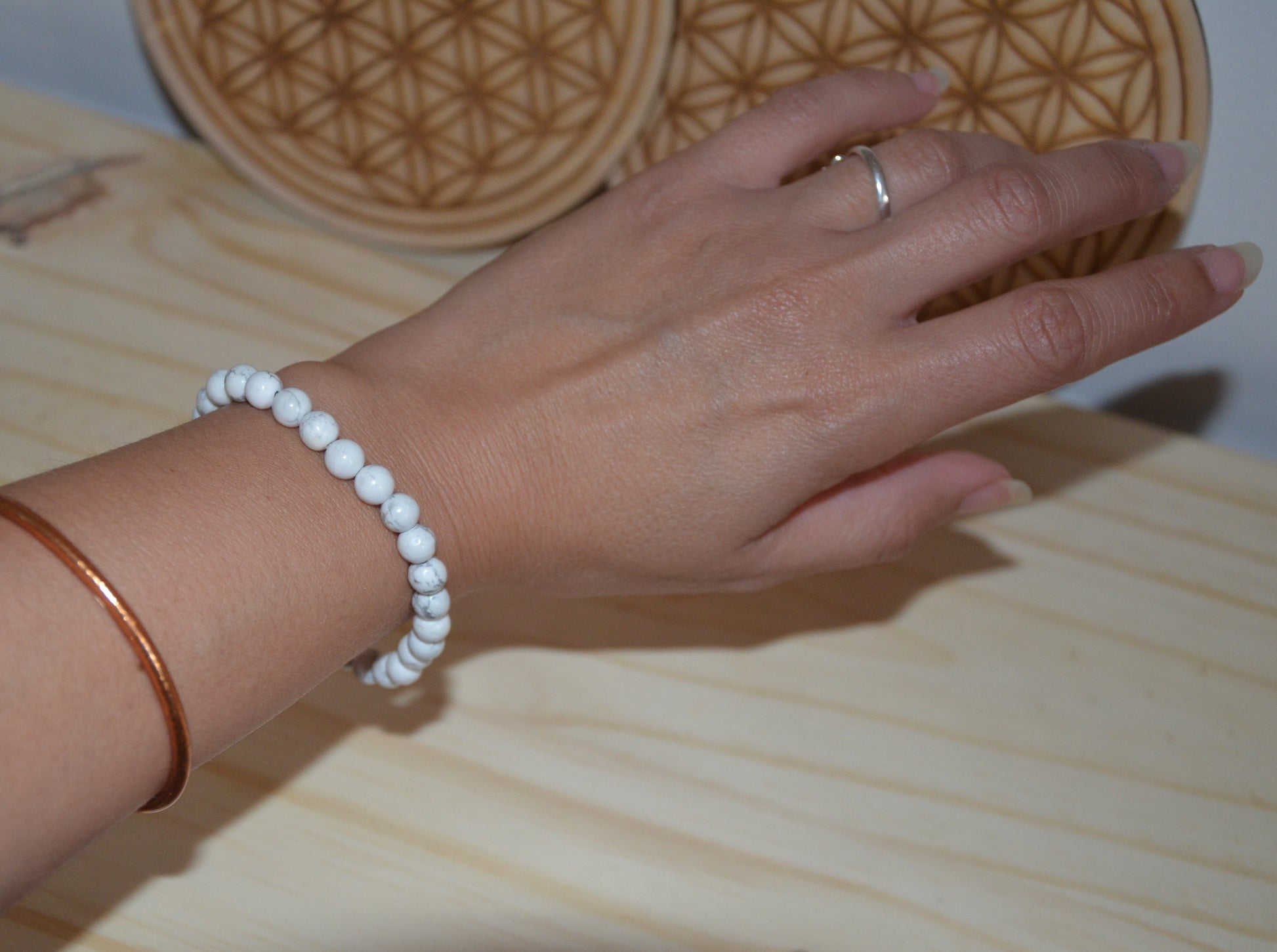 Howlite 6mm