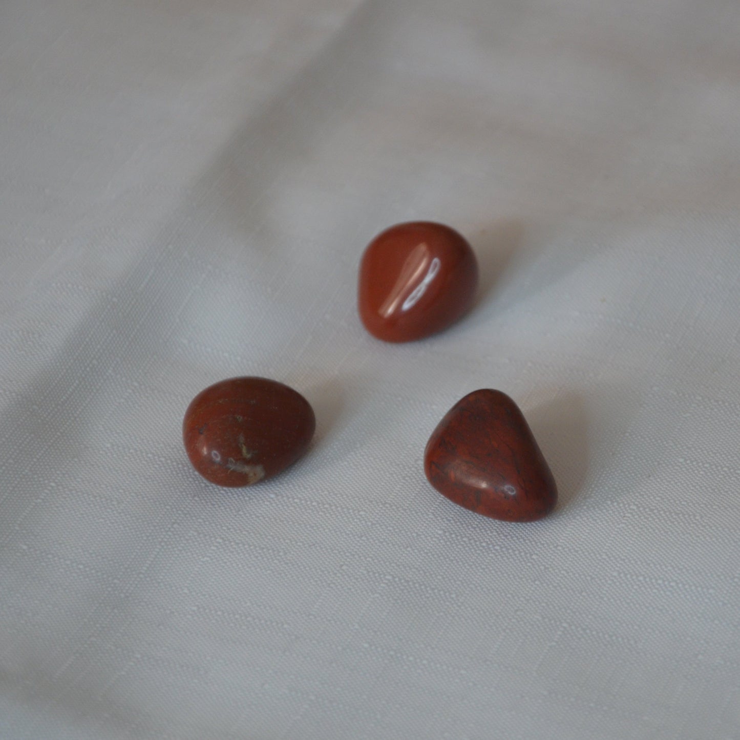 Pierre roulée Jade rouge