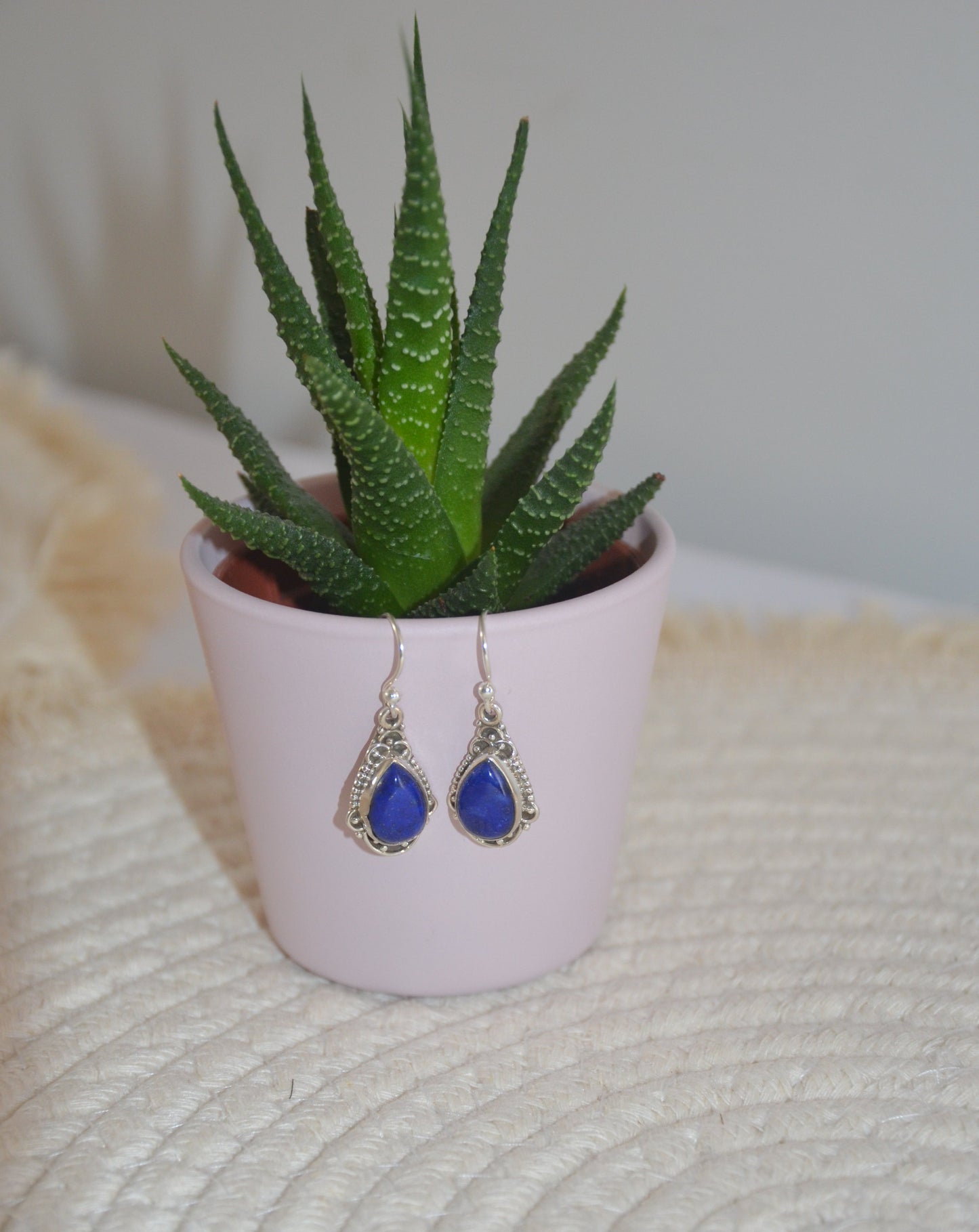 Boucles d'oreilles Lapis lazuli