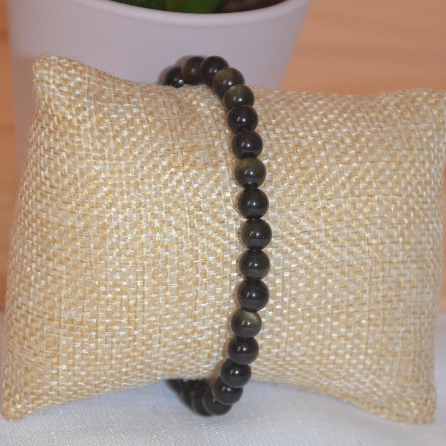 Obsidienne dorée 6mm