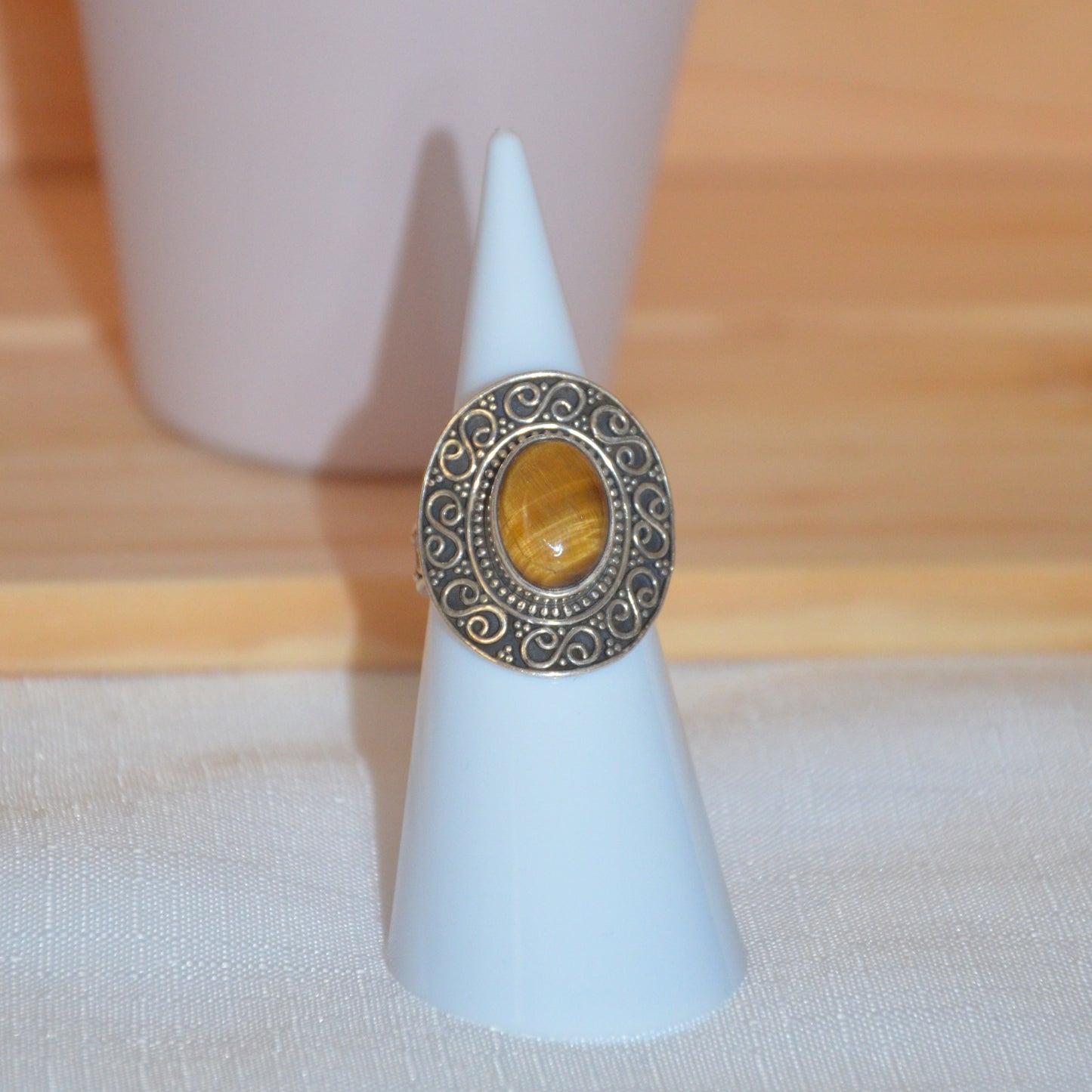 Bague Oeil de tigre