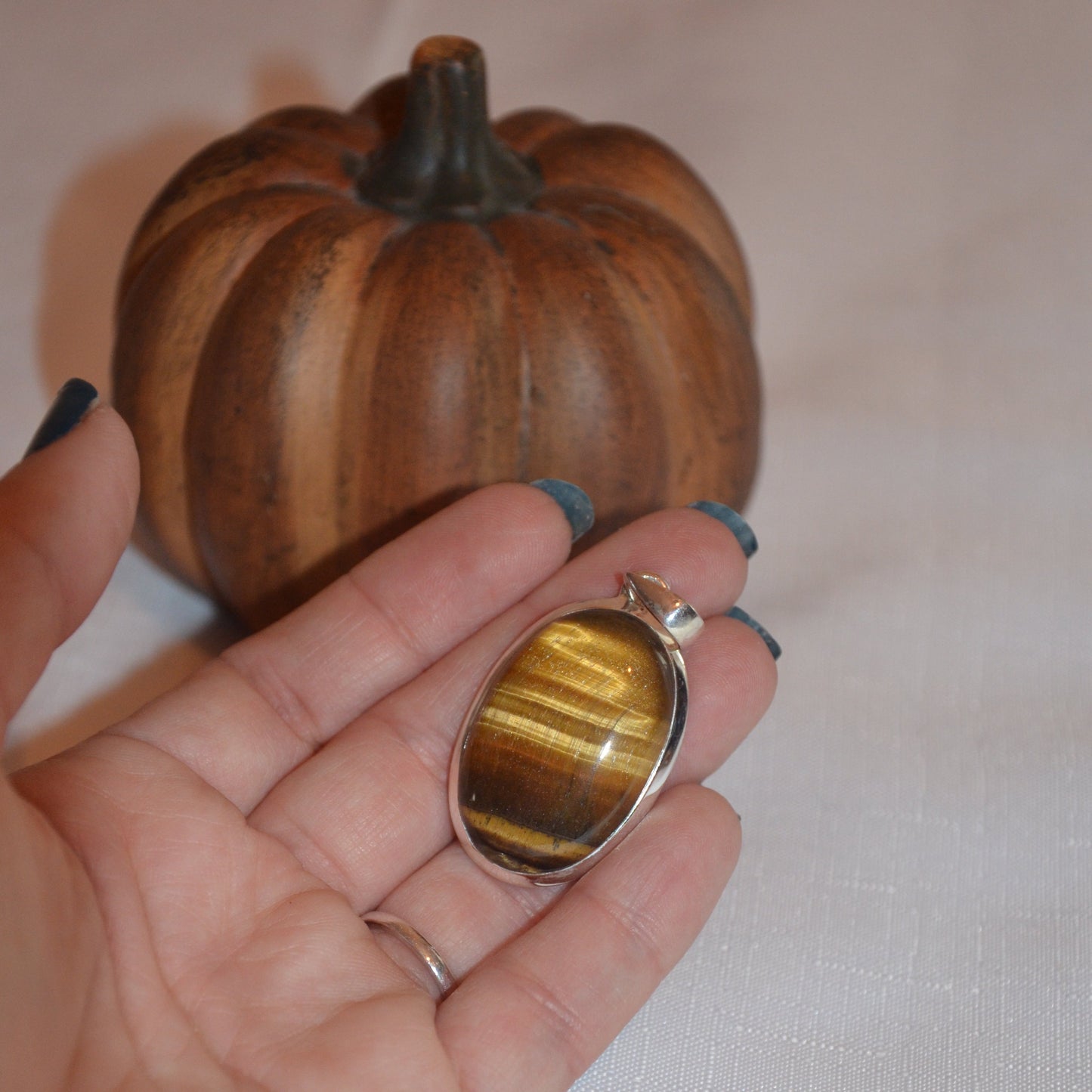 Pendentif Oeil de tigre