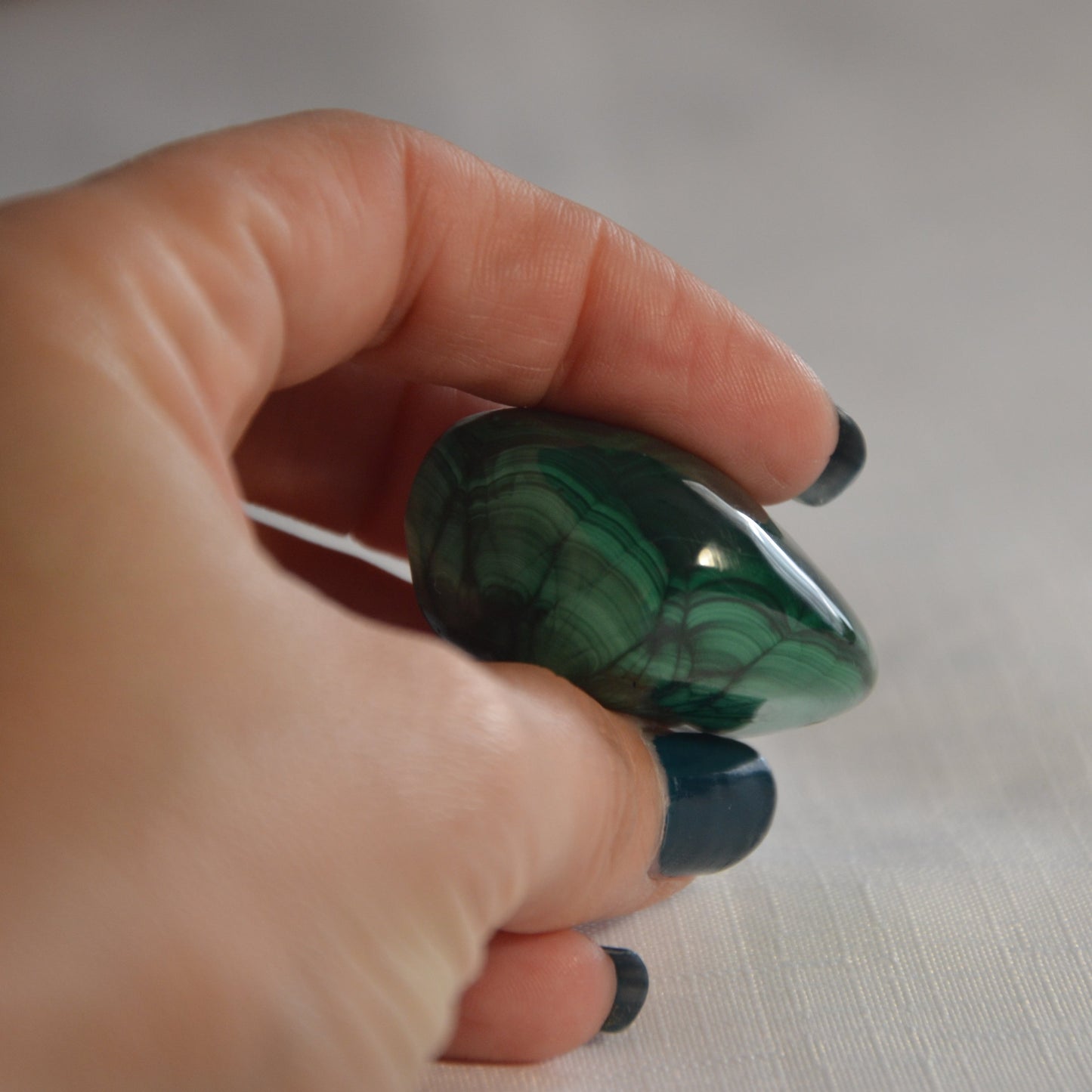 Pierre roulée Malachite