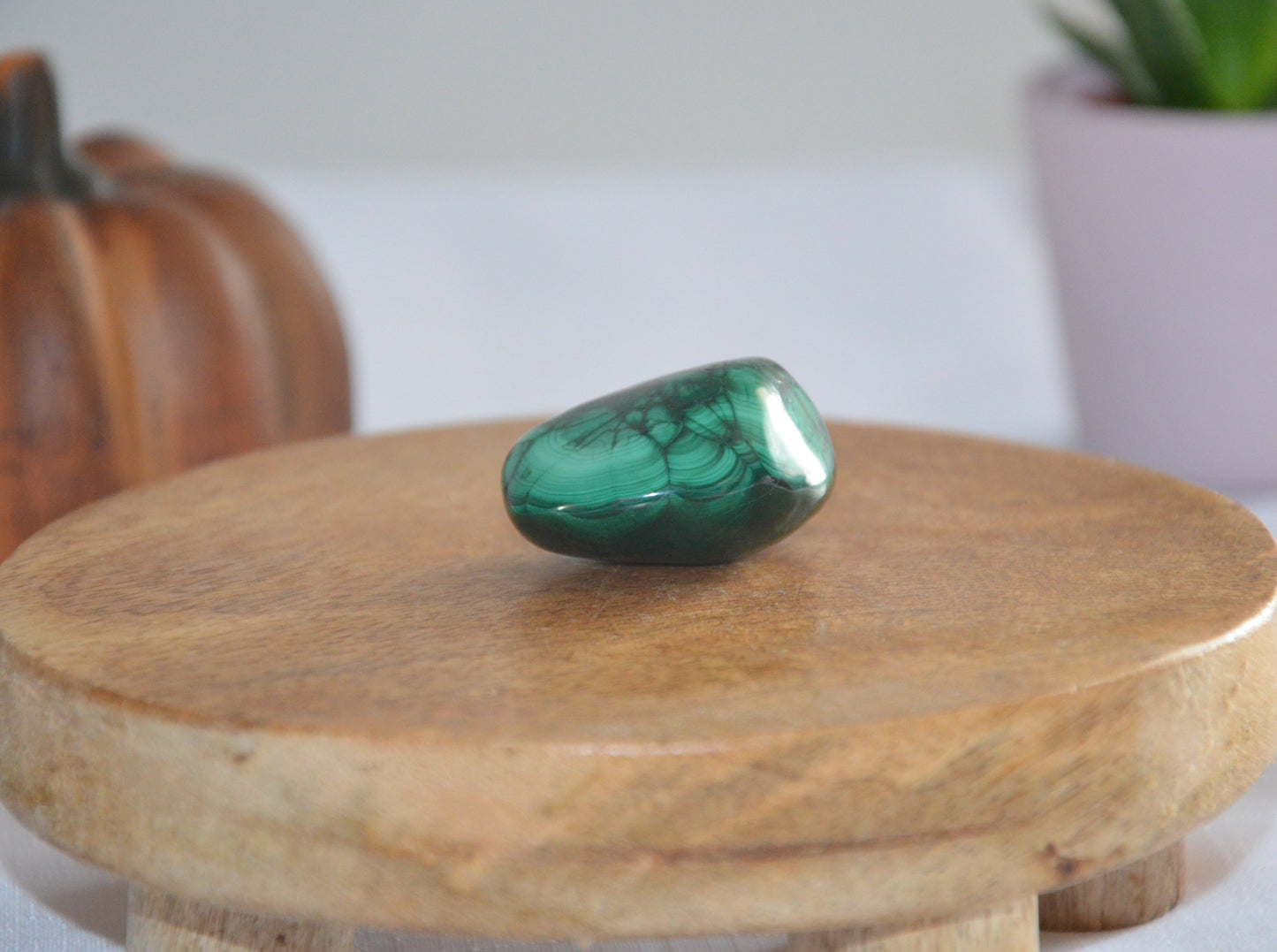 Pierre roulée Malachite